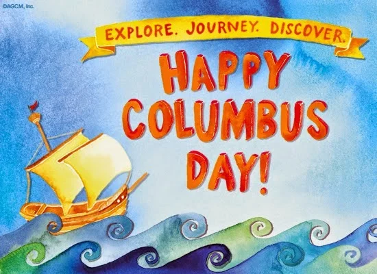 Monday, October 12- Columbus Day (Center Closed)