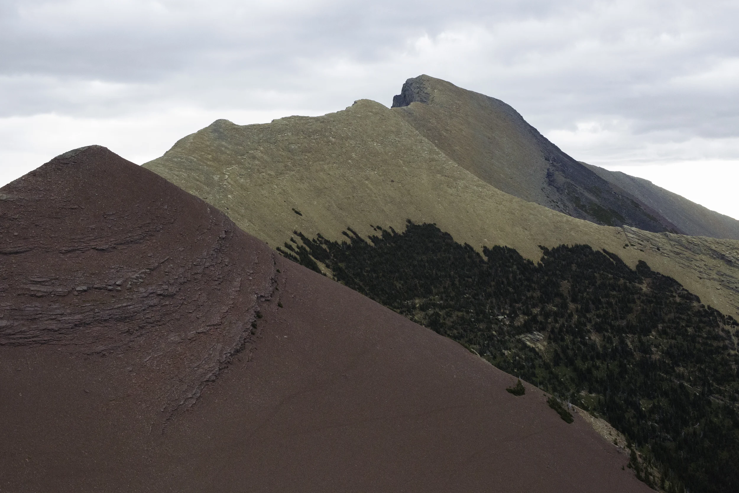 Waterton, Alberta. I just want to run on these ridges for days! Unfortunately it snow chased me out of them.