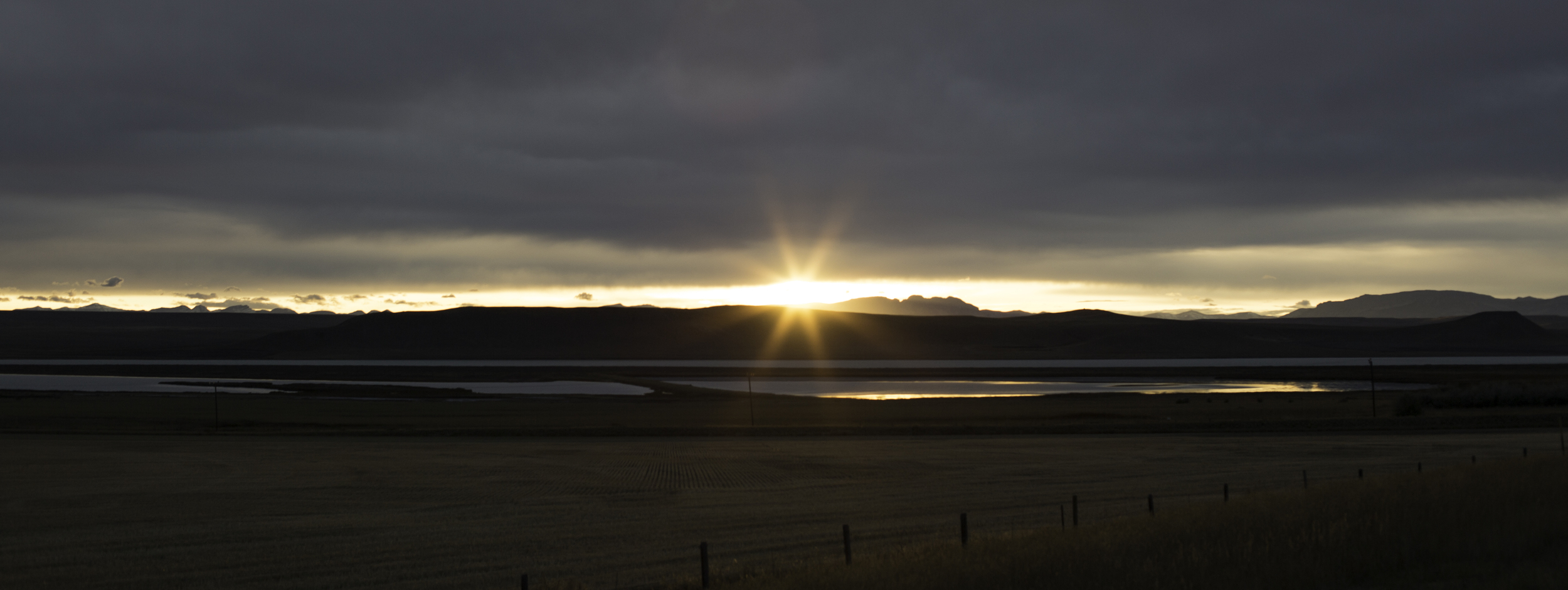 Montana had a pretty stellar sunset!