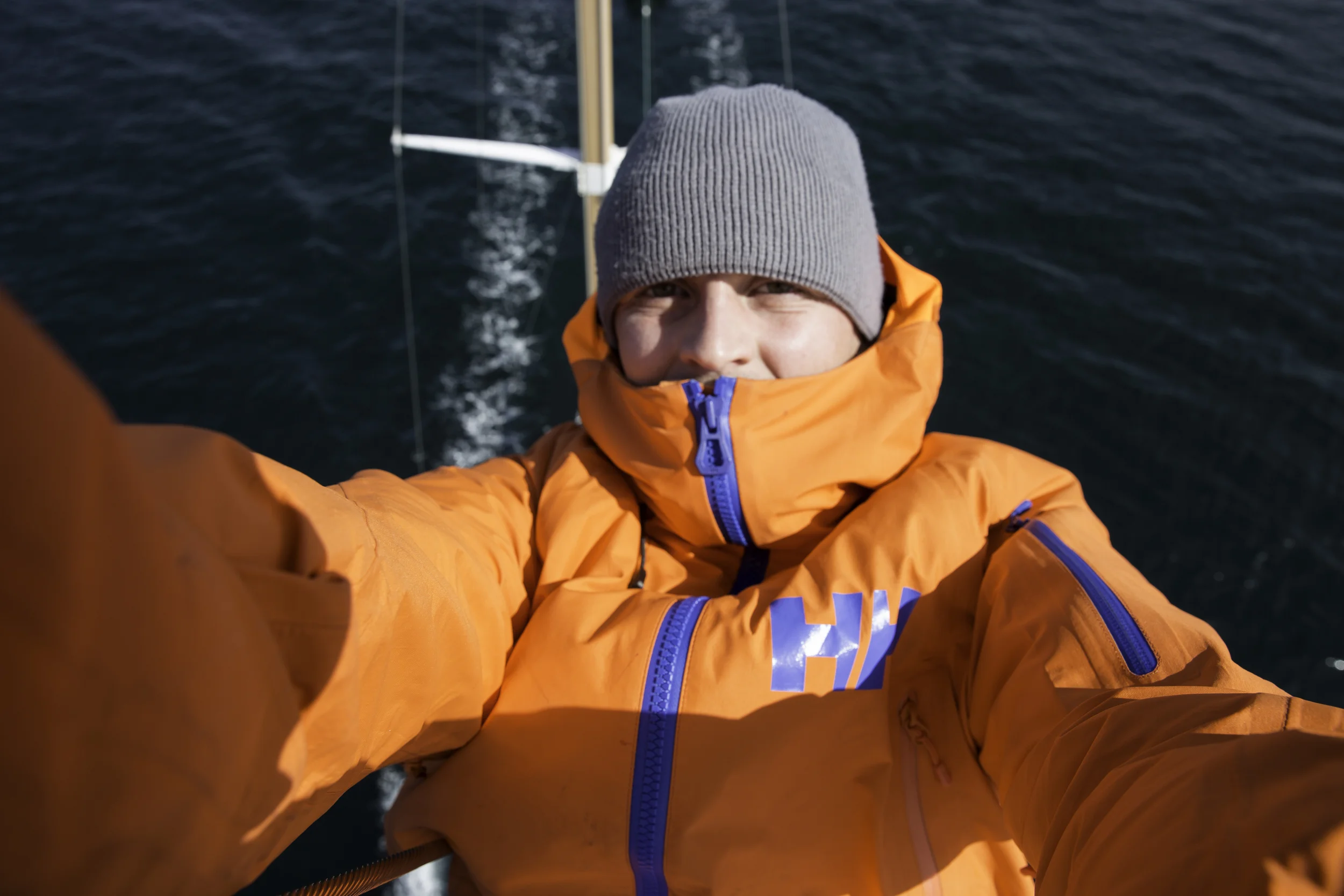 Obligatory selfie and a photo for Helly Hansen & Backcountry.com who generously sponsored me the jacket for the trip.