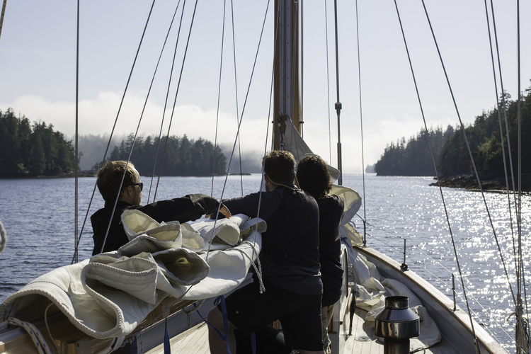 Crew Training Aboard the Passing Cloud