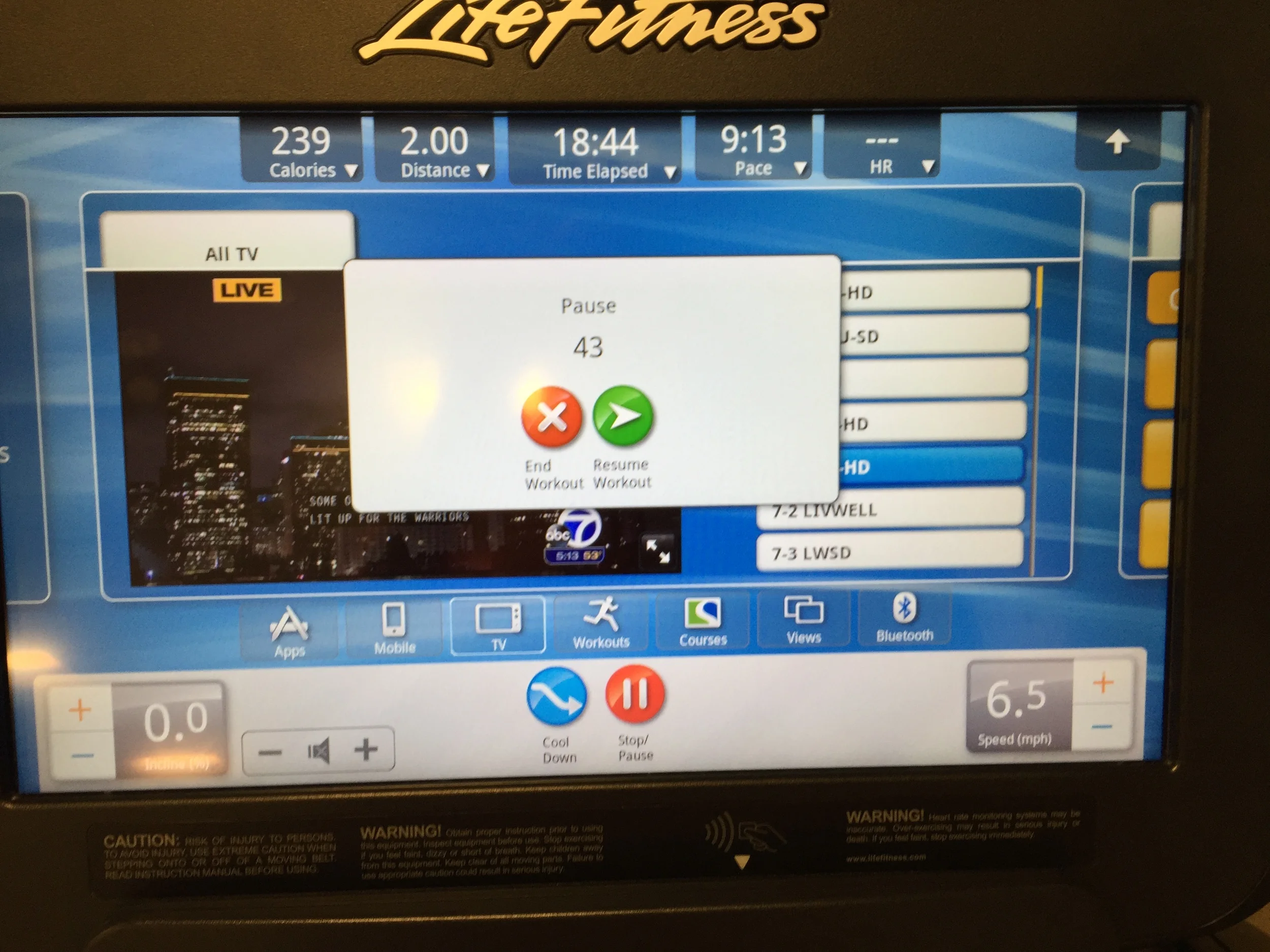 San Francisco - Treadmill