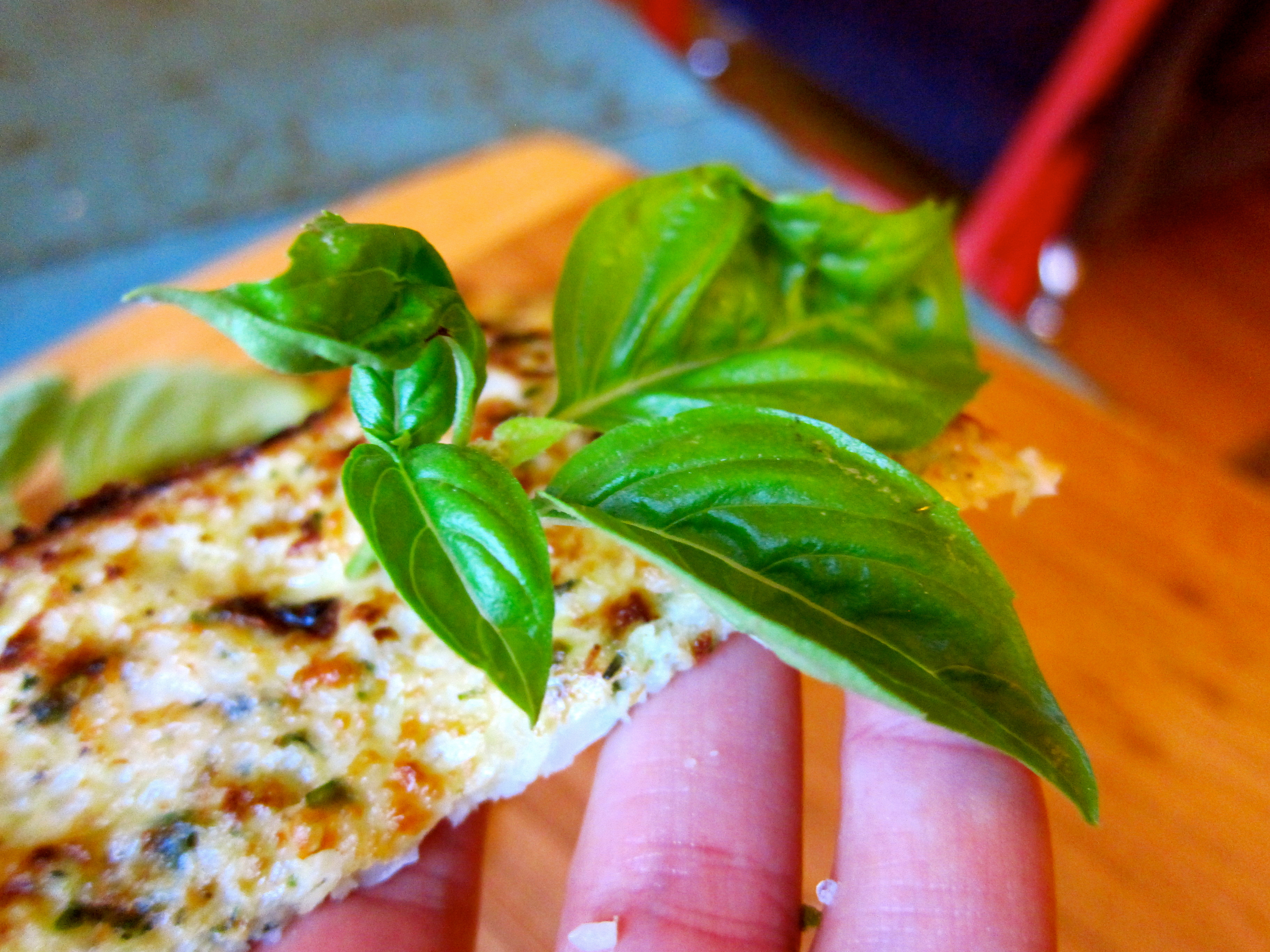 Fresh basil is the perfect accompaniment.