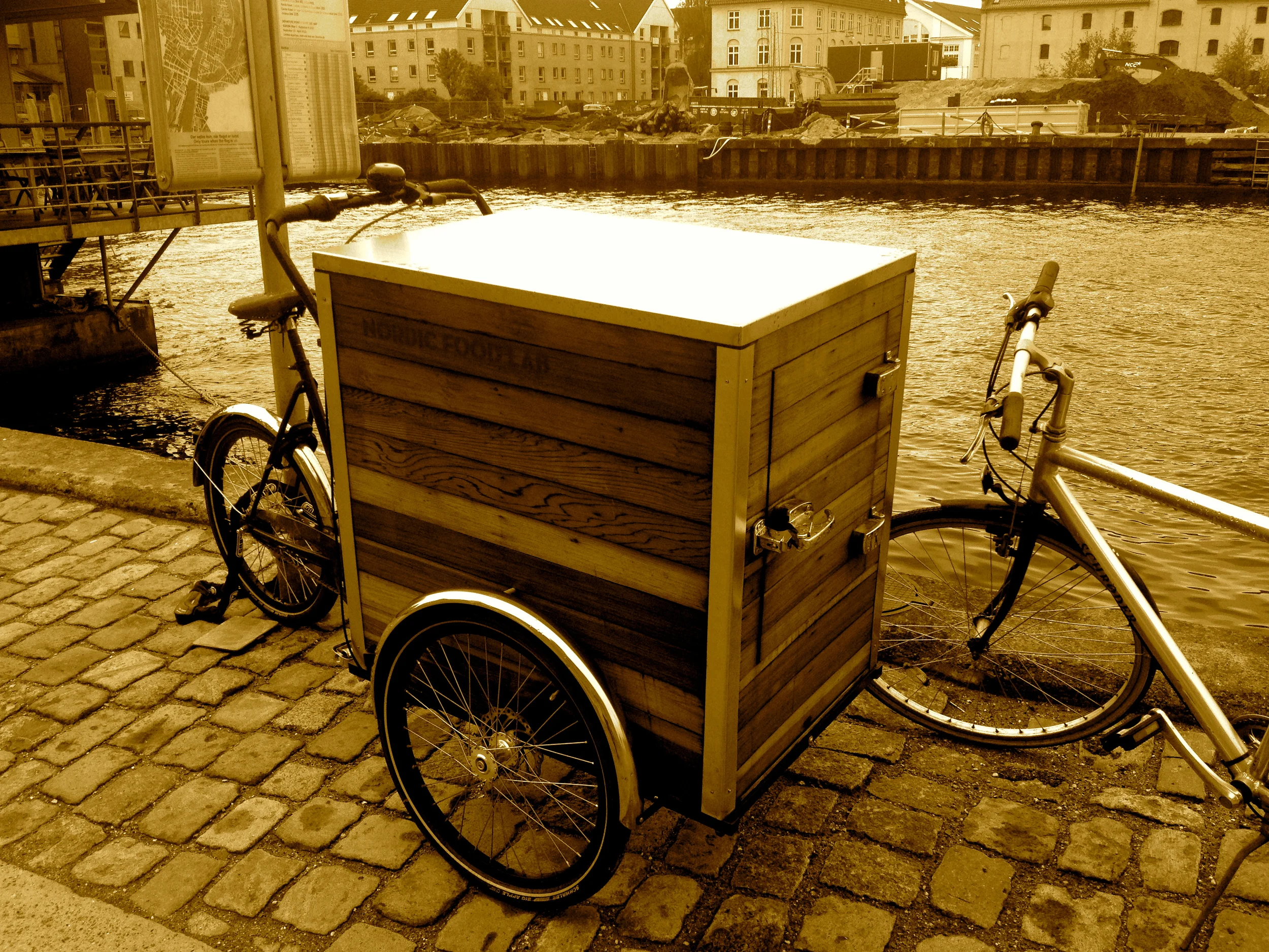Bicycle to tote unique-flavored ice creams, such as Søl .