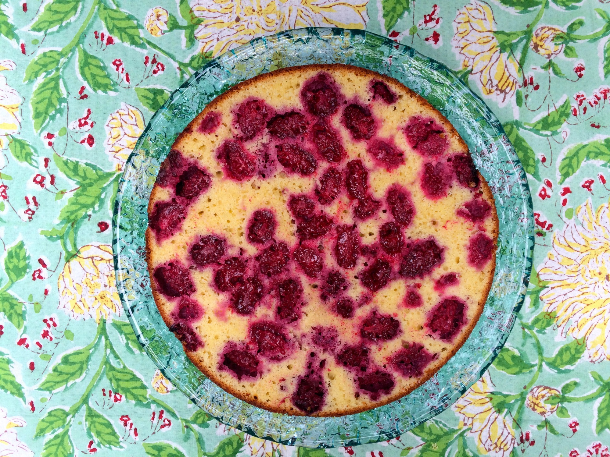 The gorgeous mulberry layer is revealed!
