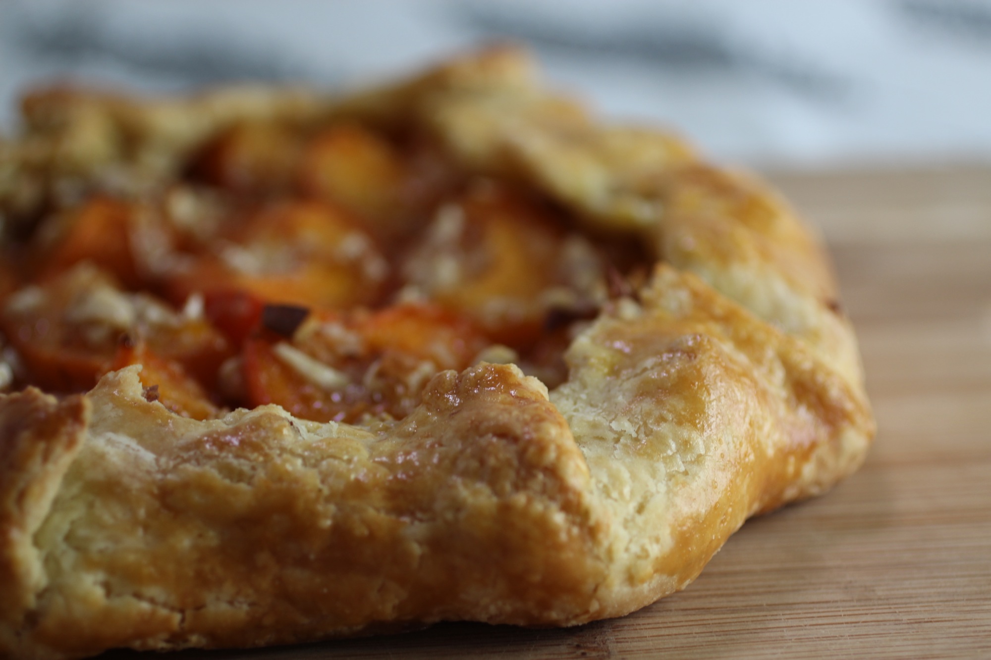 See what I mean? This flaky tart shell is off the hook.