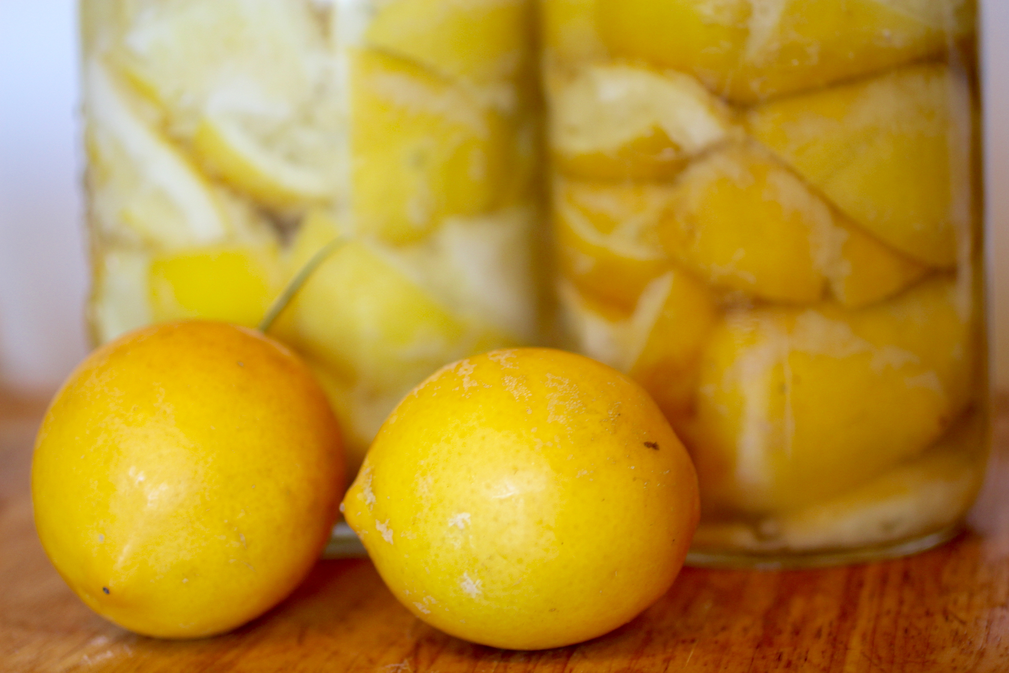 Lemons transform from fresh, firm, and super-tart to silky, funky, and complex.