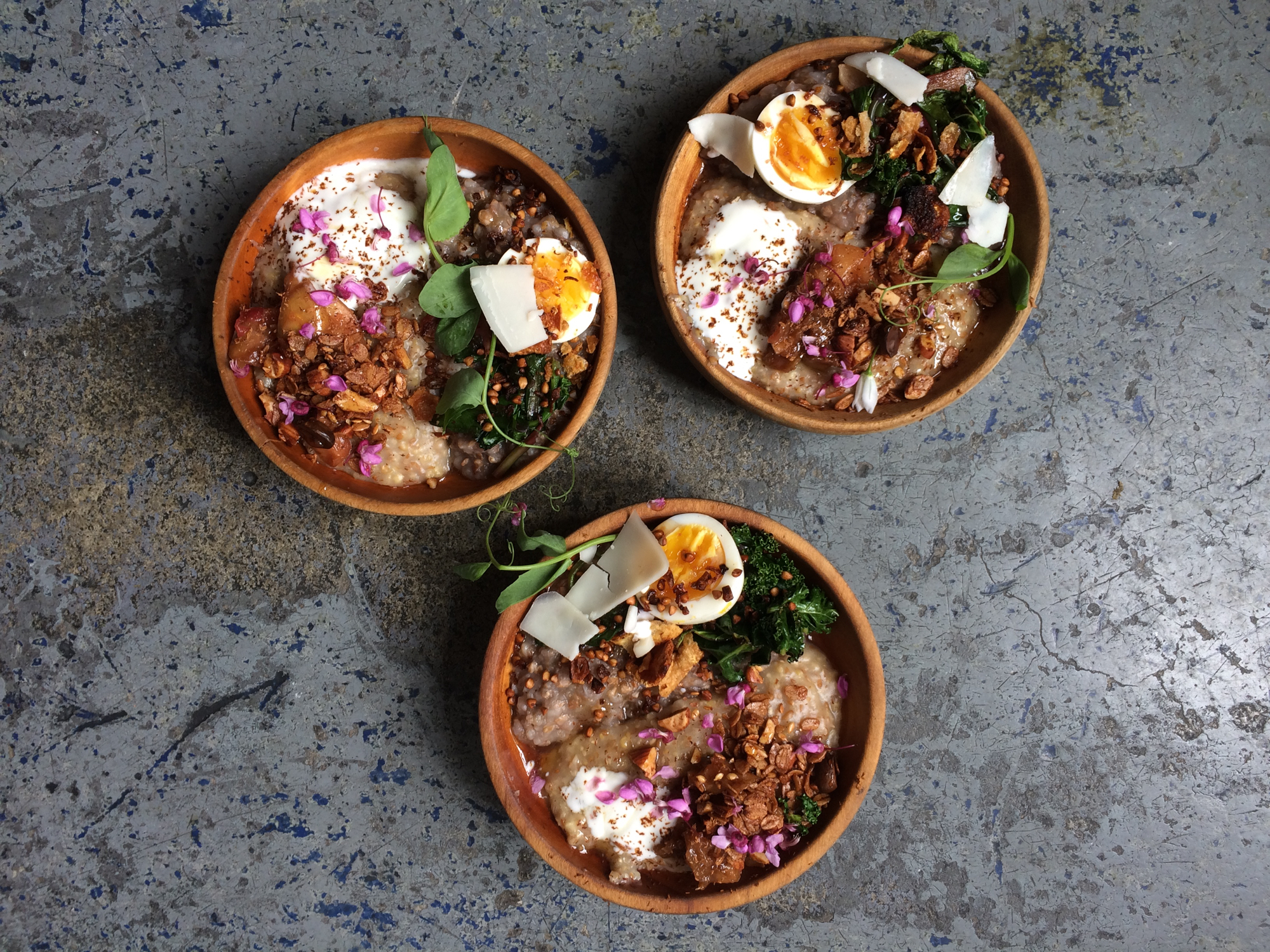 The staff meal: Including little bits of (almost) everything).