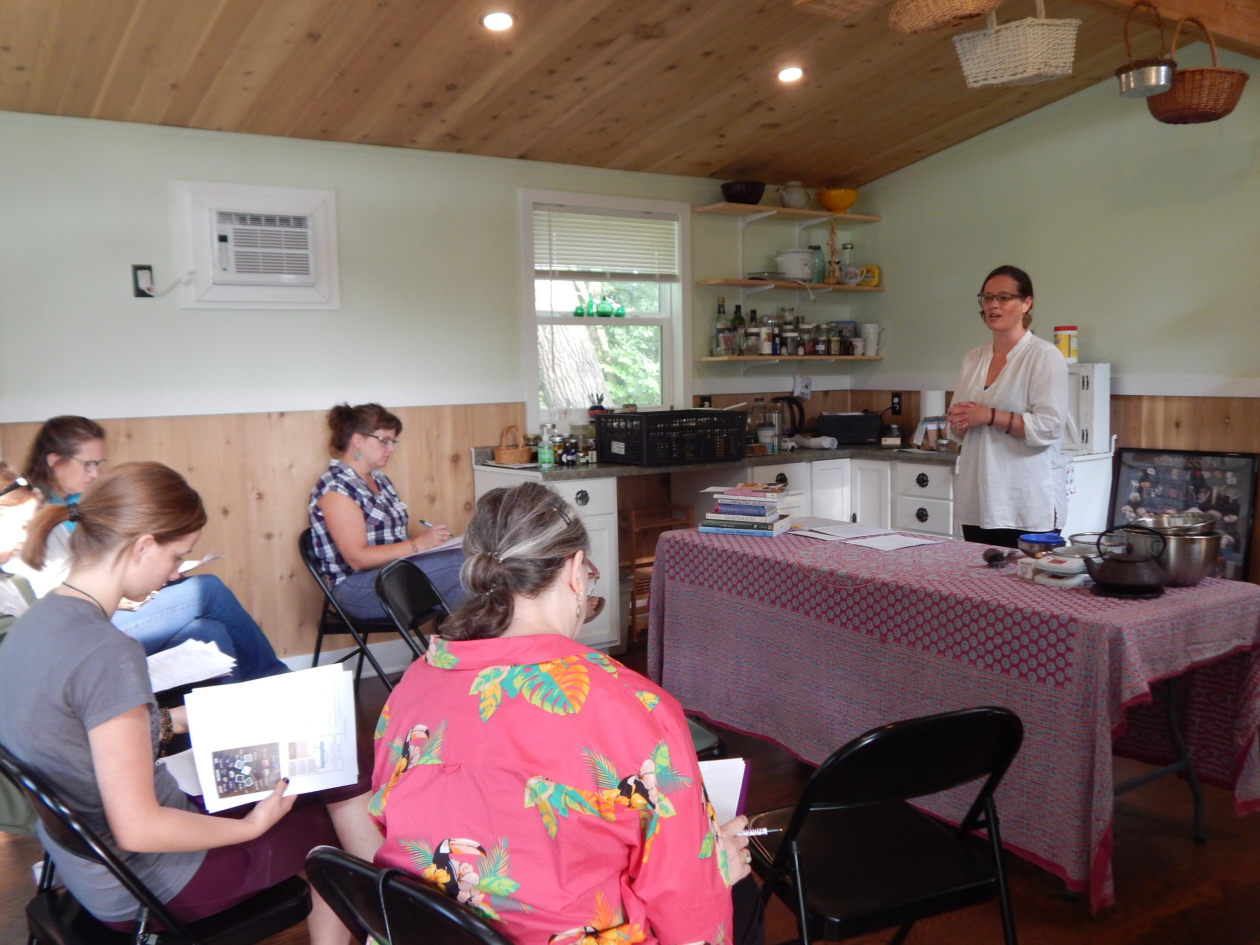 Amy  teaching at Prairie Herbalist Conference 2021.JPG