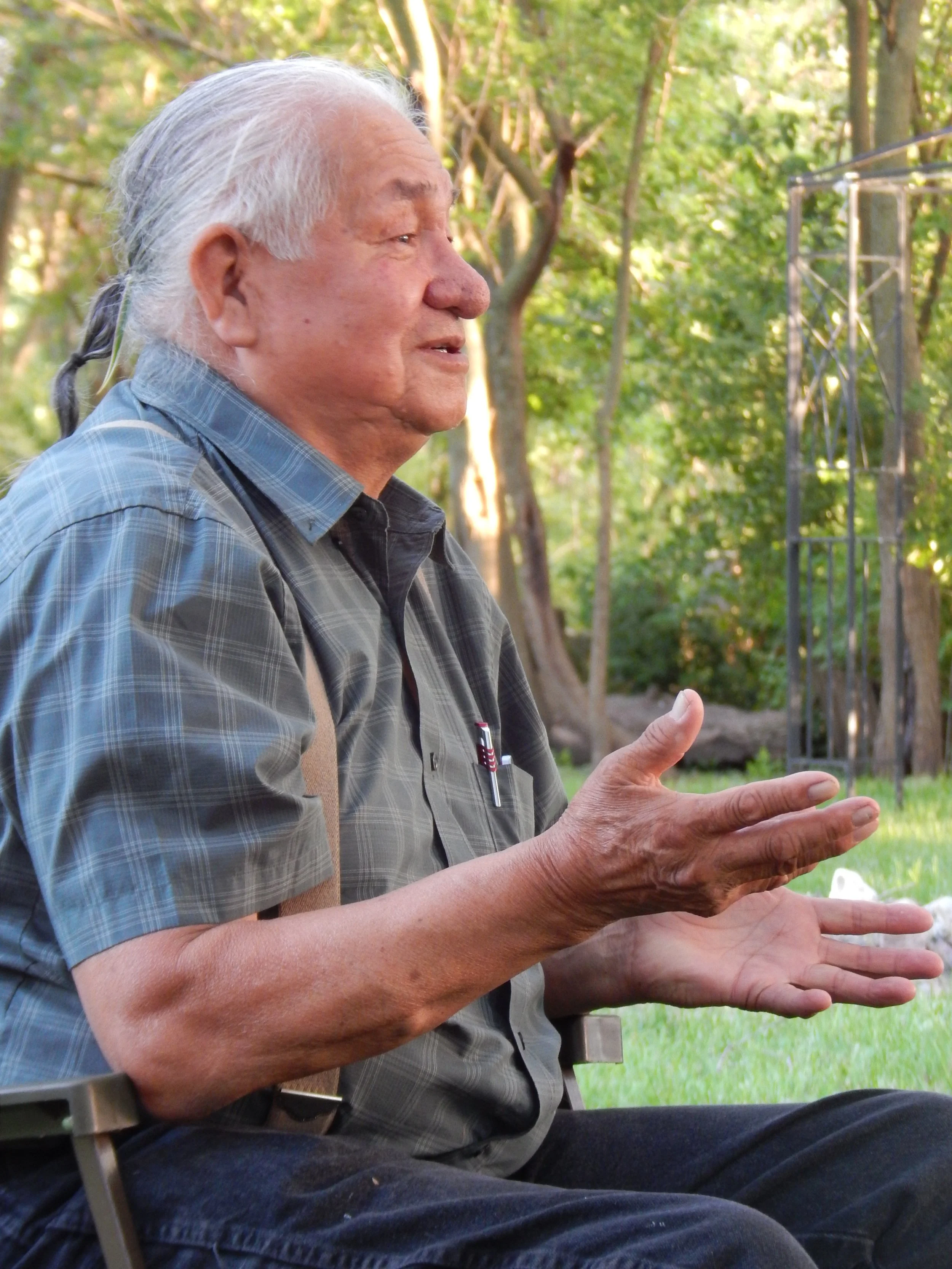 Jerome talking at Sacred Hoop Retreat.JPG