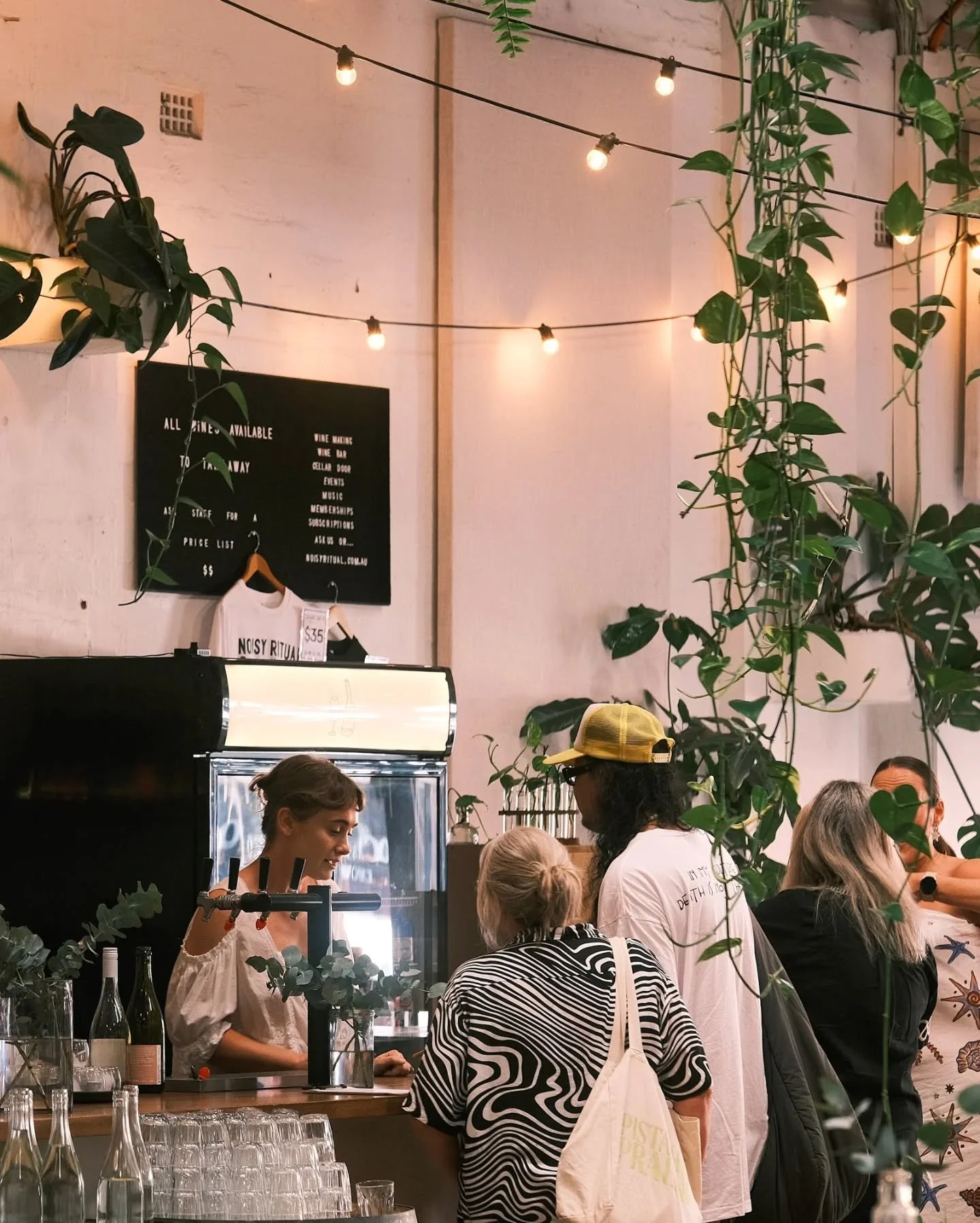 🍷Summer at Noisy in full swing!

Get down for some chilled reds, pet nats or a crisp chardy or two. Can't decide? Let us sort a tasting flight for you: 6 of our best seasonal wines from vintages past and present.

All wines available by the glass al