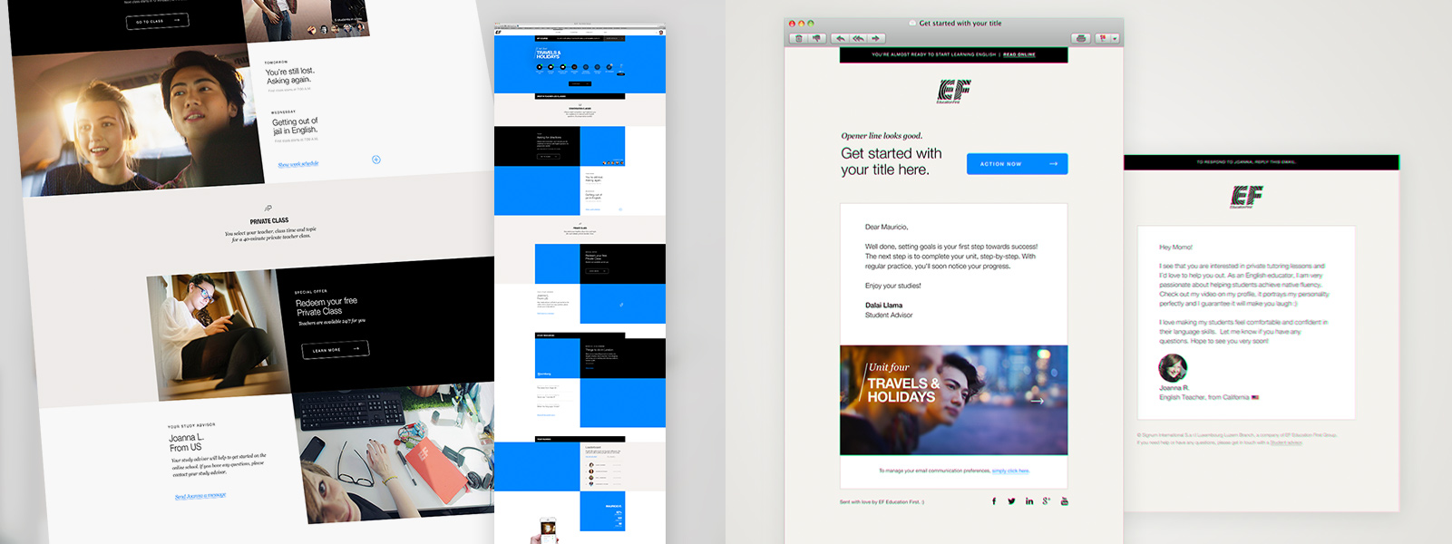 Globally distributed design components for brand consistency.