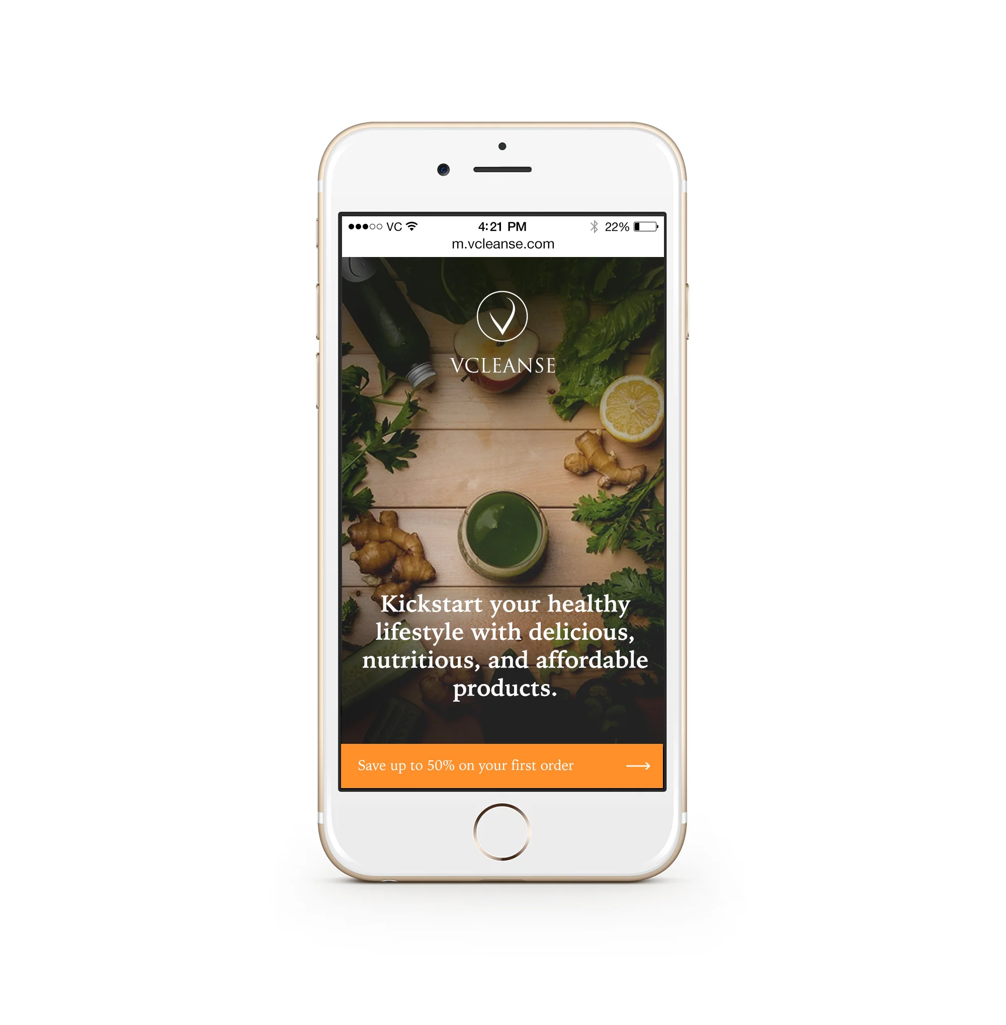 The mobile sale starts with one tap. A warm welcome to a new customer.