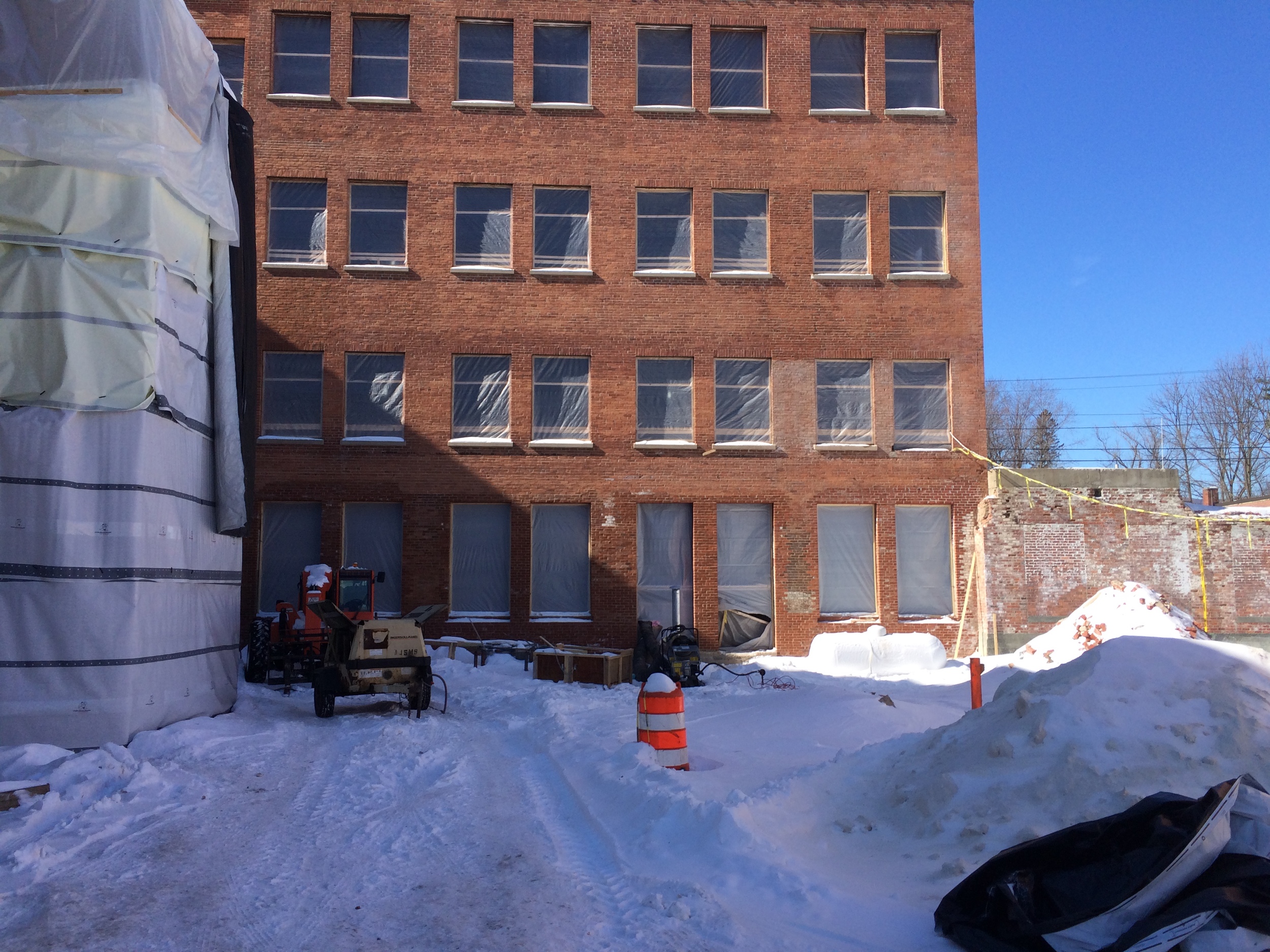 Ground floor masonry rebuild
