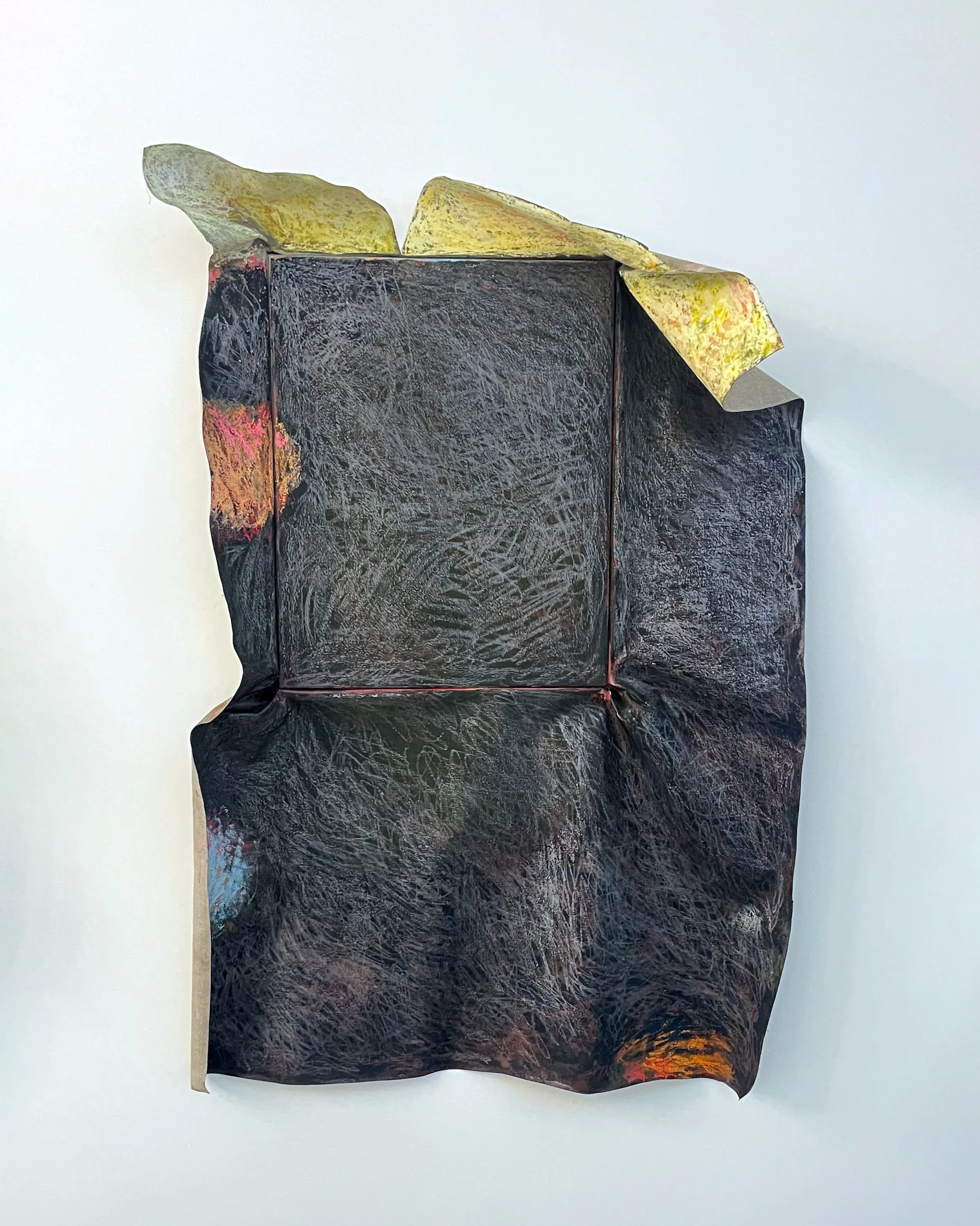 Las flores 3 / Pastel sur toile 70 x 107 cm