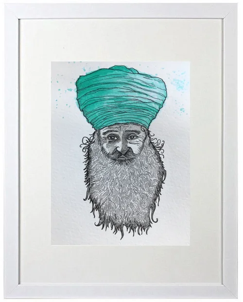 Watercolor: The Indian