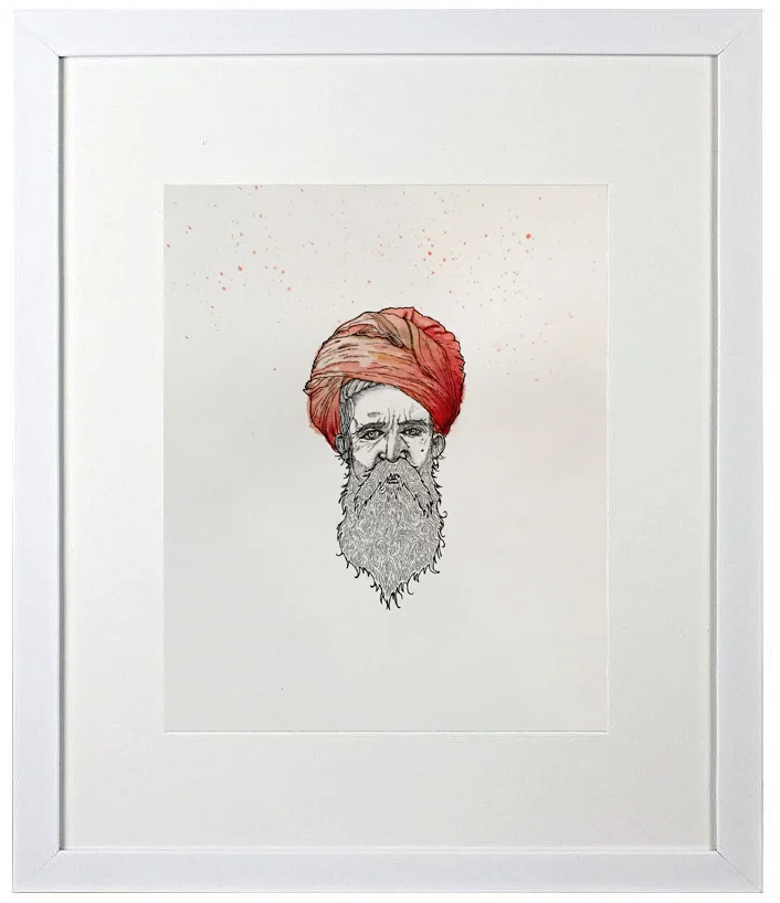 Watercolor: The Rajasthani