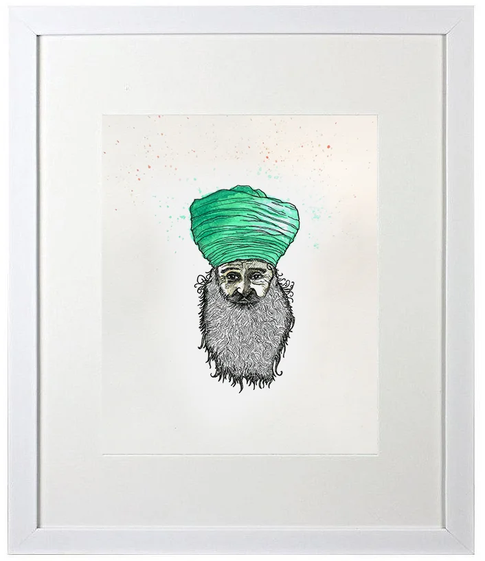 The Indian - Framed for store.jpg