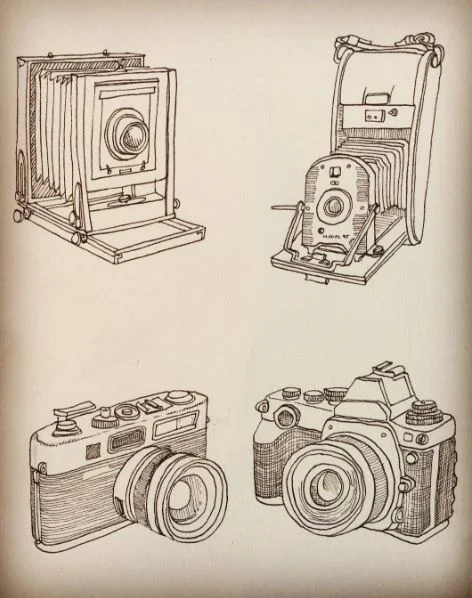 Pen & Ink: A Brief History of Cameras