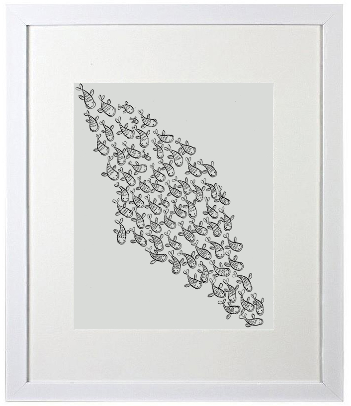 Framed Fish School for Store.jpg