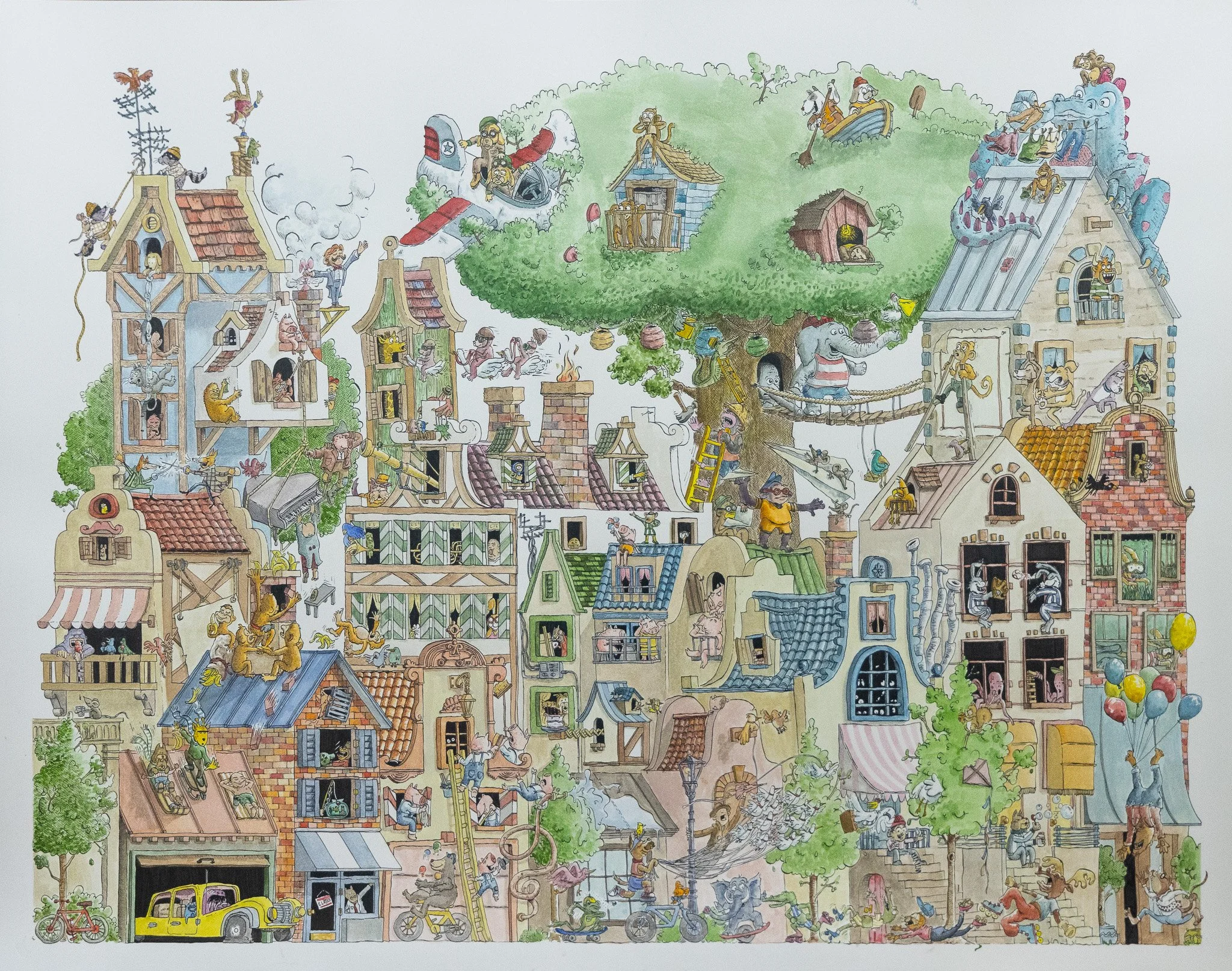 "IT TAKES A VILLAGE" LIMITED EDITION PRINT (1 of 15)