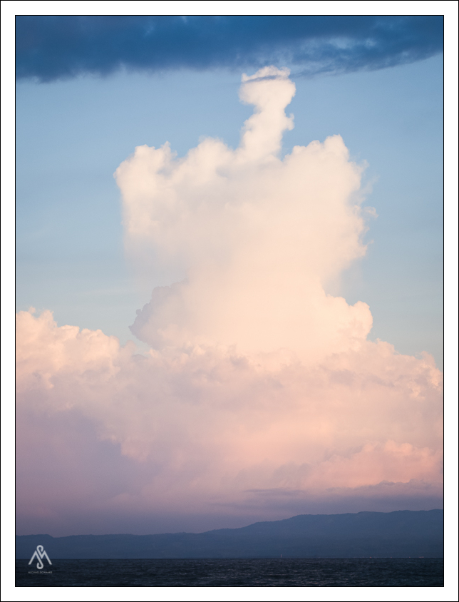 Cloud over paradise