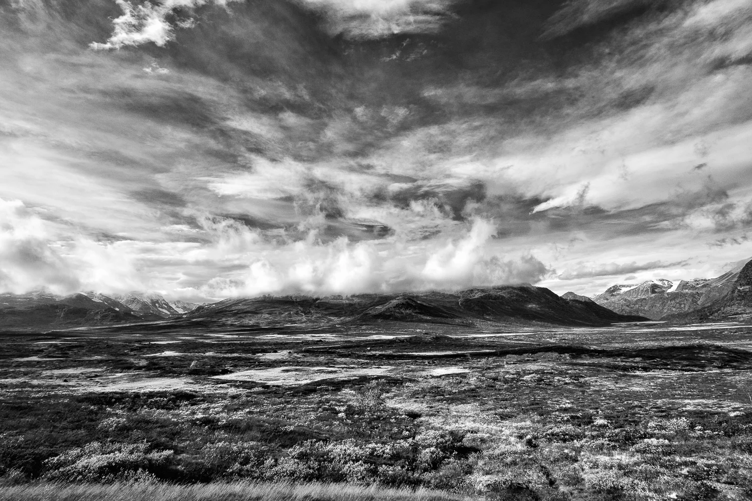 Norwegische Landschaften in Monochrom</span style="color:#424242">