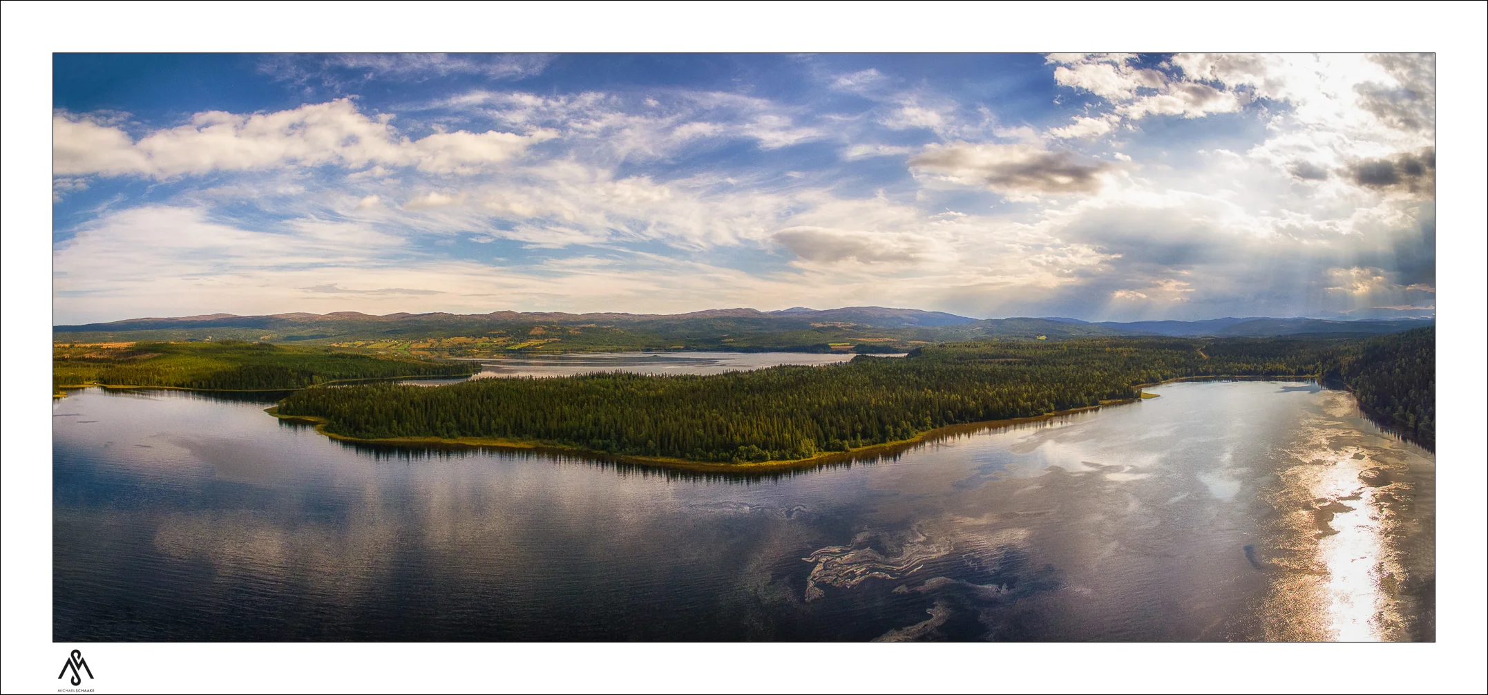 Der See Östra Noren