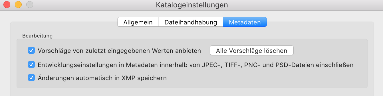 Punkt 3 sollte angewählt sein