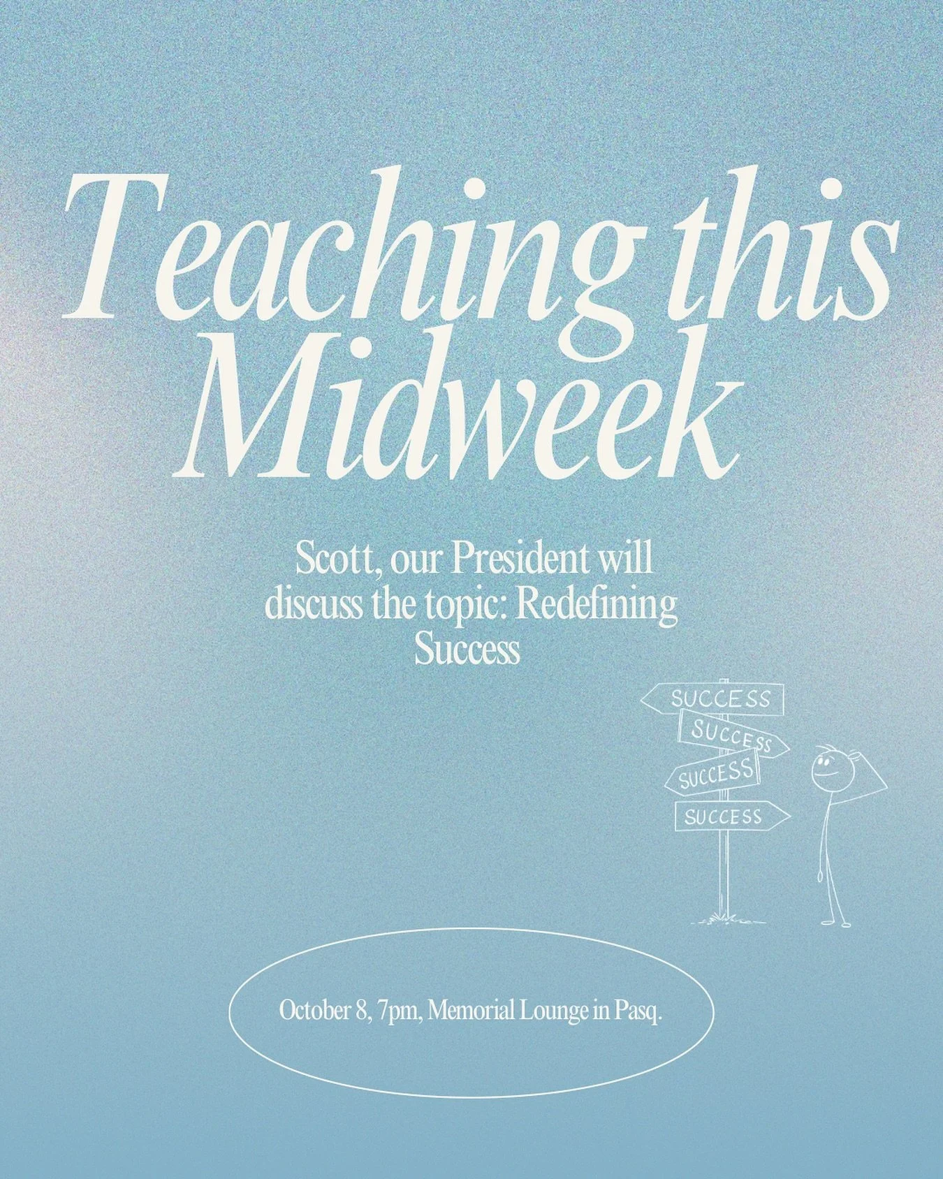 This midweek we will talk about what success looks like as a Christian