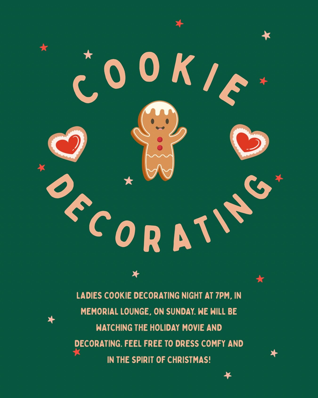 Cookie decorating night!