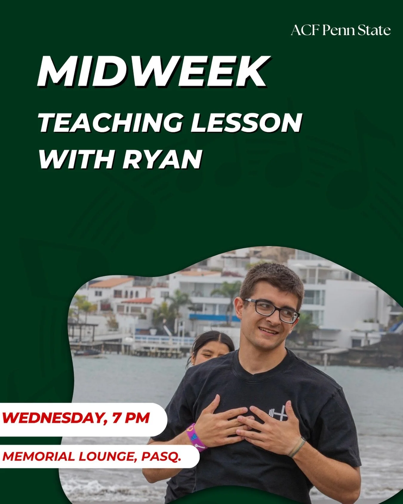 Teaching and discussion night tomorrow with one of our elders, Ryan!