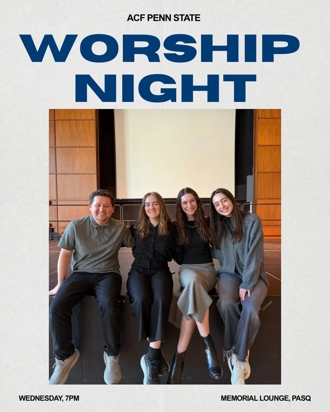 Join us this Wednesday Worship and Prayer Night!