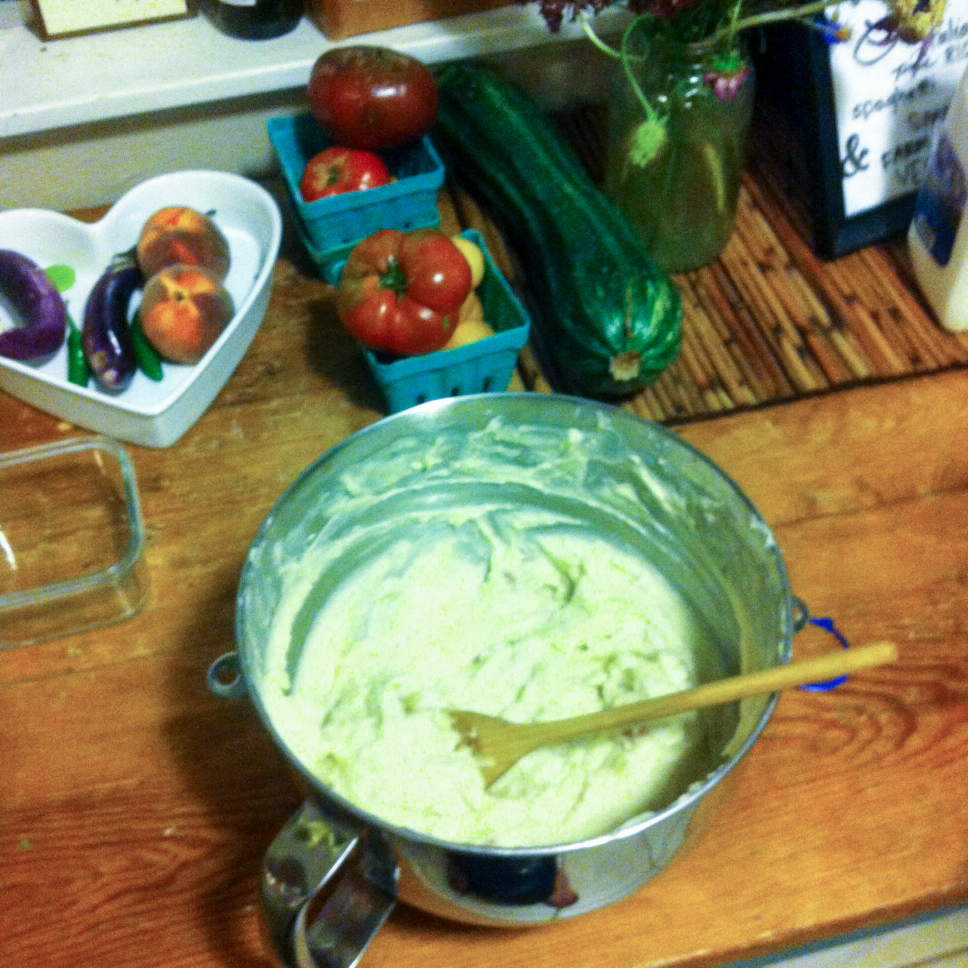 Legit mashed potatoes! 