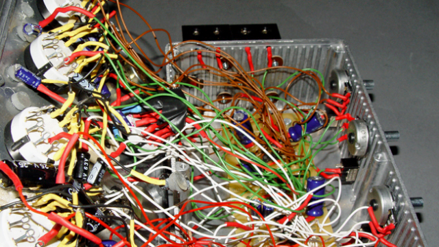 Home-made oscillators.