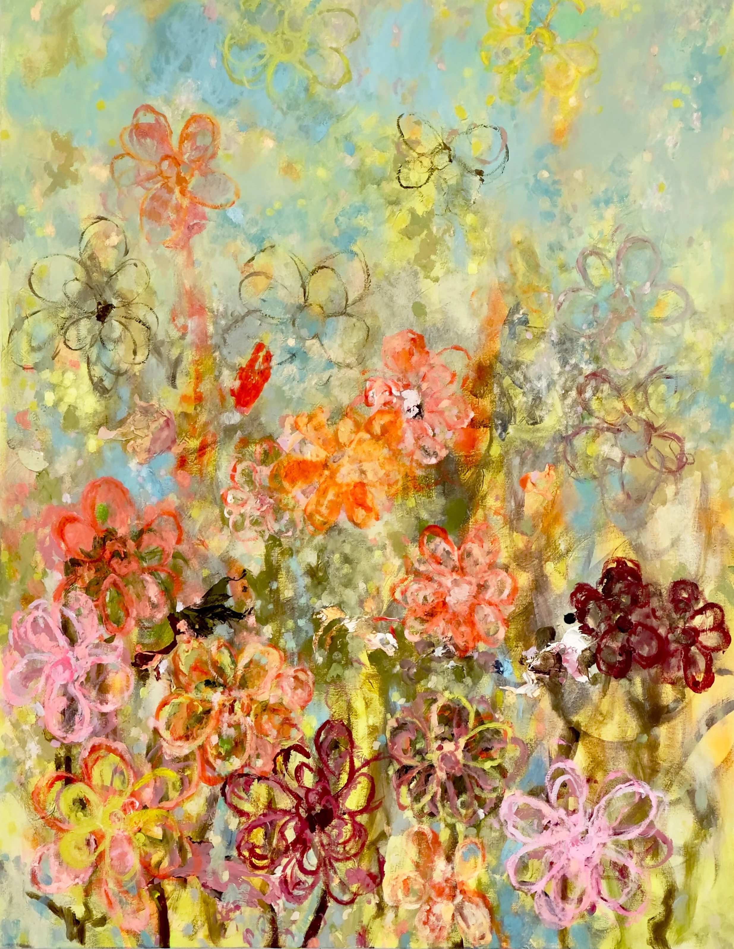  Untitled, 2025, acrylic on canvas, 114 x 146 cm. Private collection (Spain). 