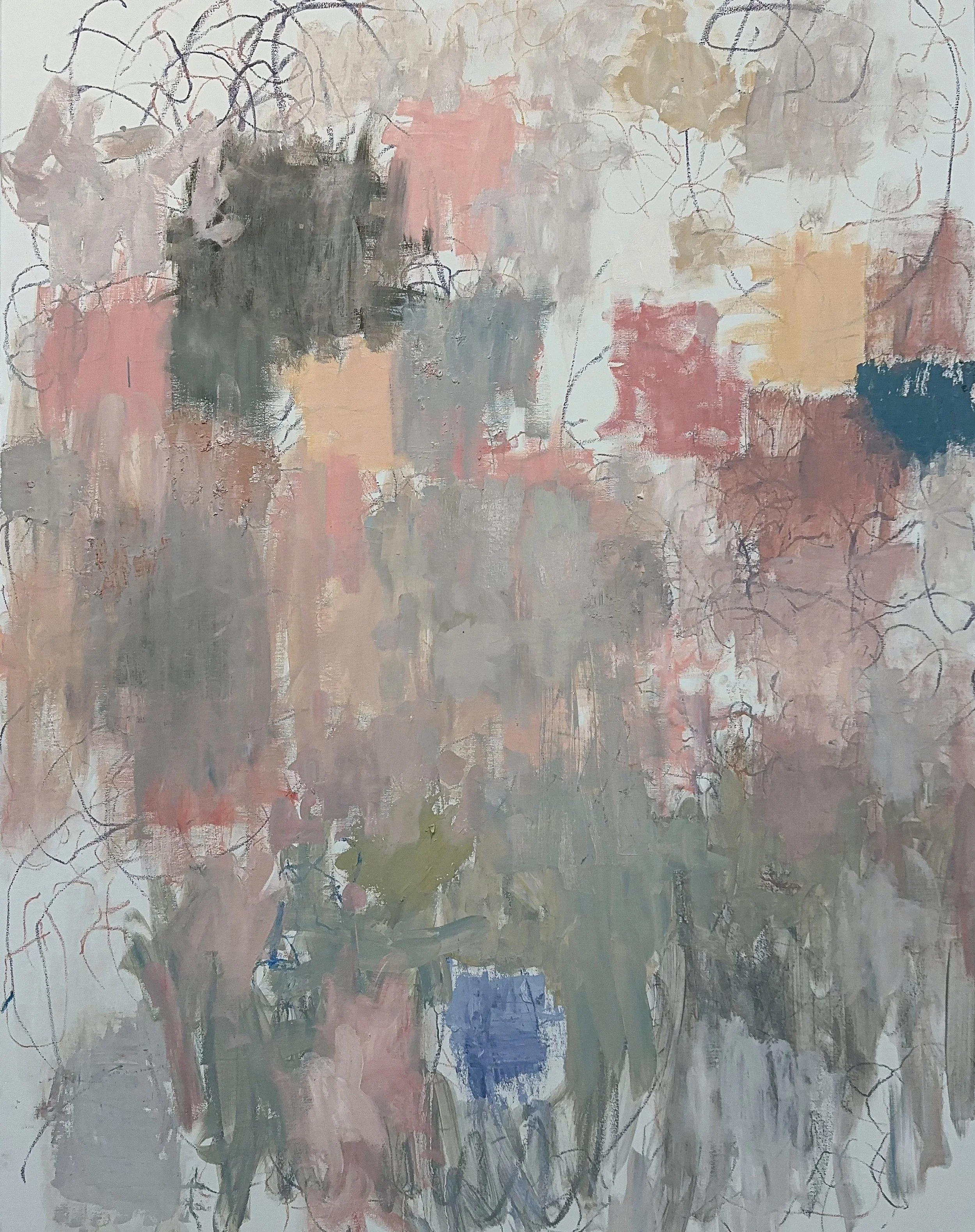   Poso , 2026, oil on canvas, 146 × 114 cm 
