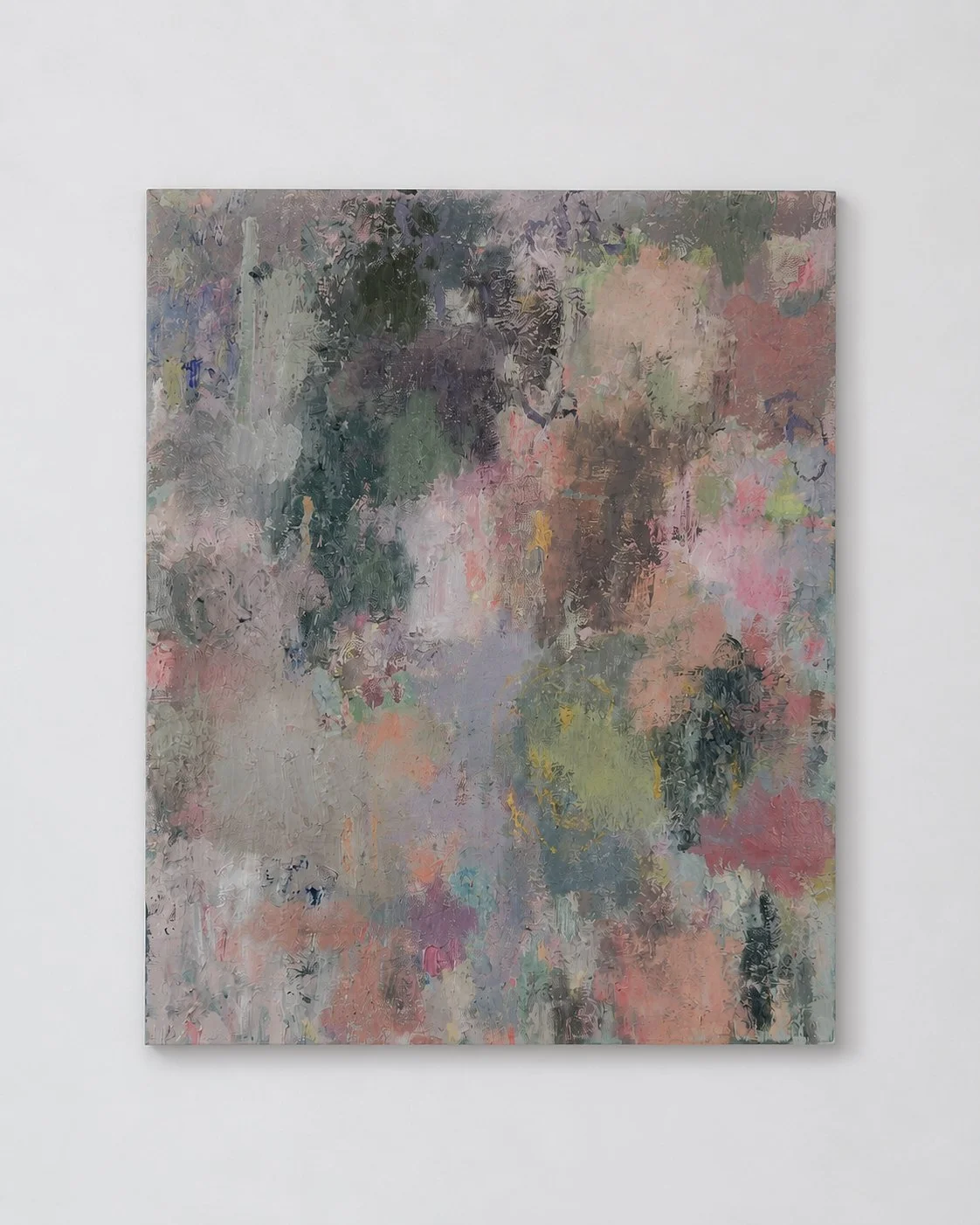   Sediment 1 , 2026, oil on linen, 75 x 60 cm 