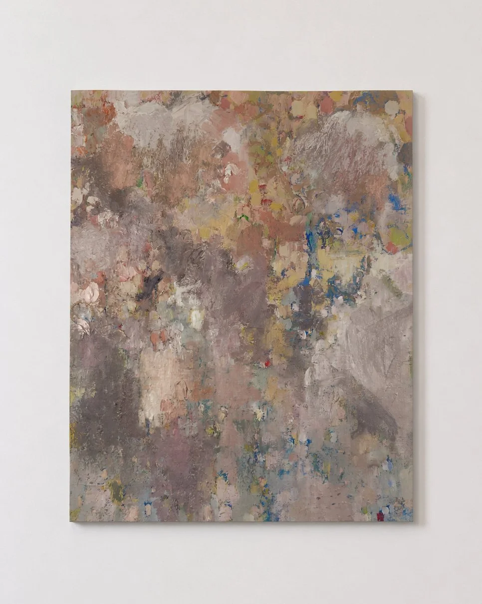   Sediment 3 , 2026, oil on linen, 75 x 60 cm 