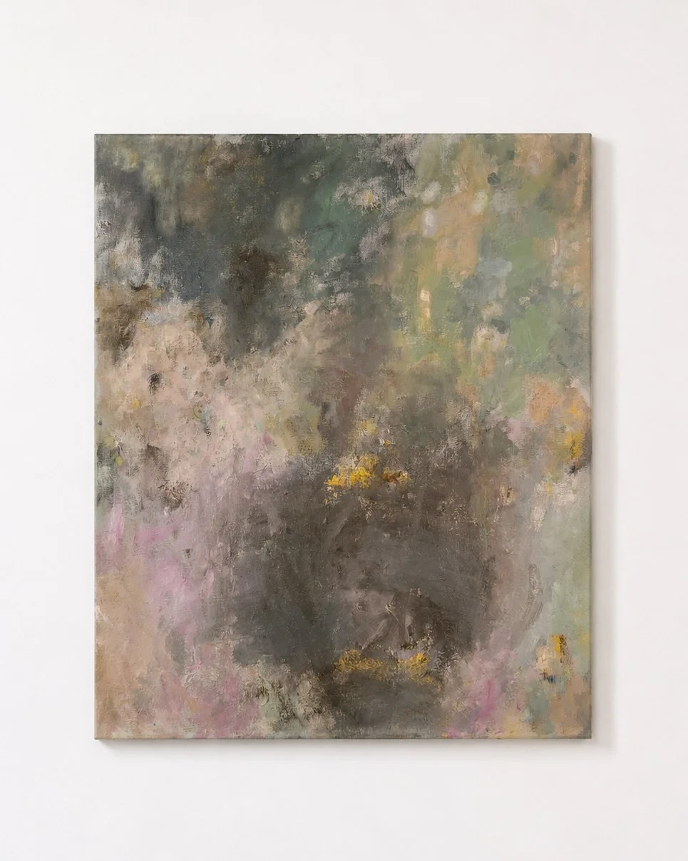   Sediment 4 , 2026, oil on linen, 75 x 60 cm 