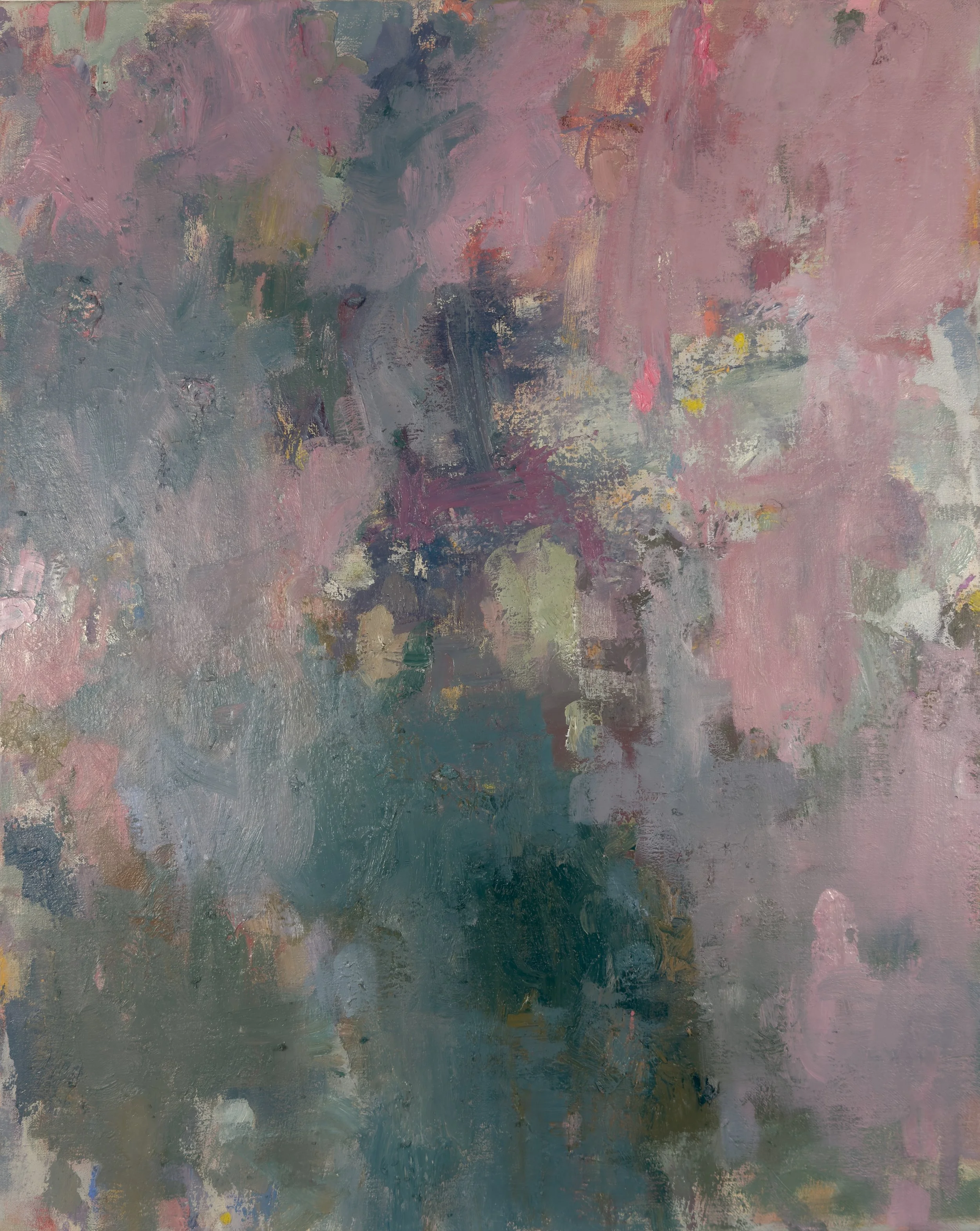   Sediment 2 , 2026, oil on linen, 75 x 60 cm 