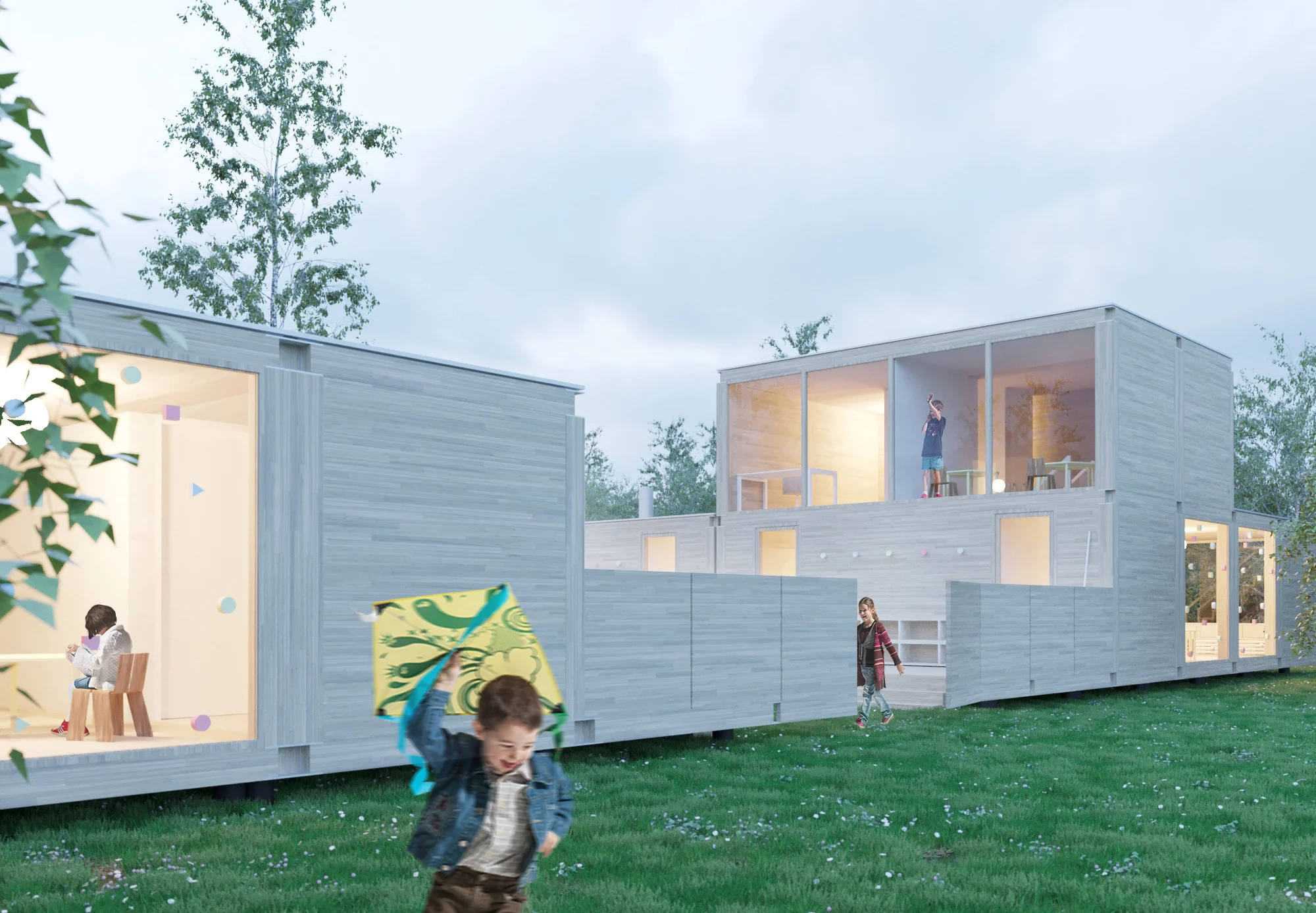 Mobile Kindergarten Vilnius, Lithuania — DO ARCHITECTS