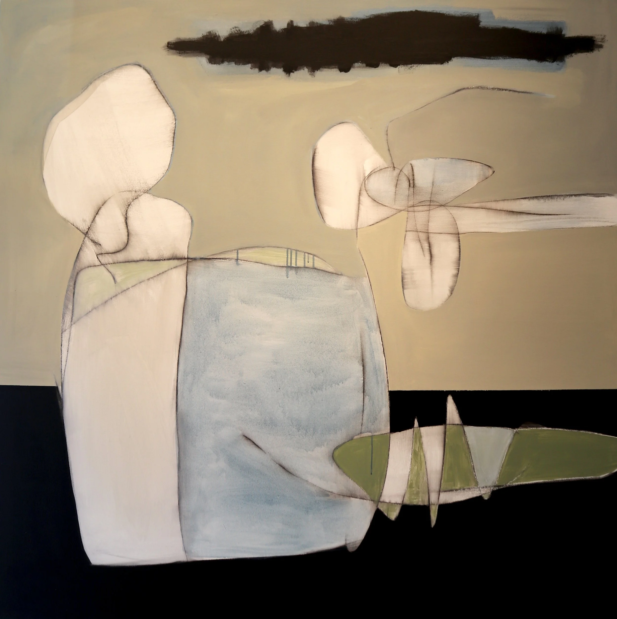 60"x60" acrylic on canvas - SOLD