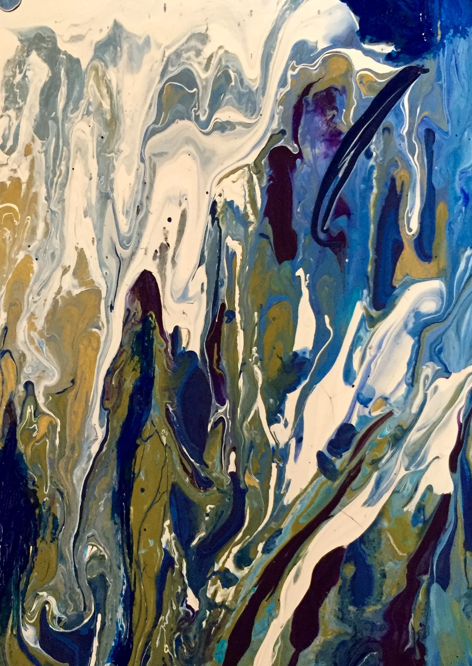 Marvelous Expedition 36" x 48" x 1.5” acrylic on canvas Sold