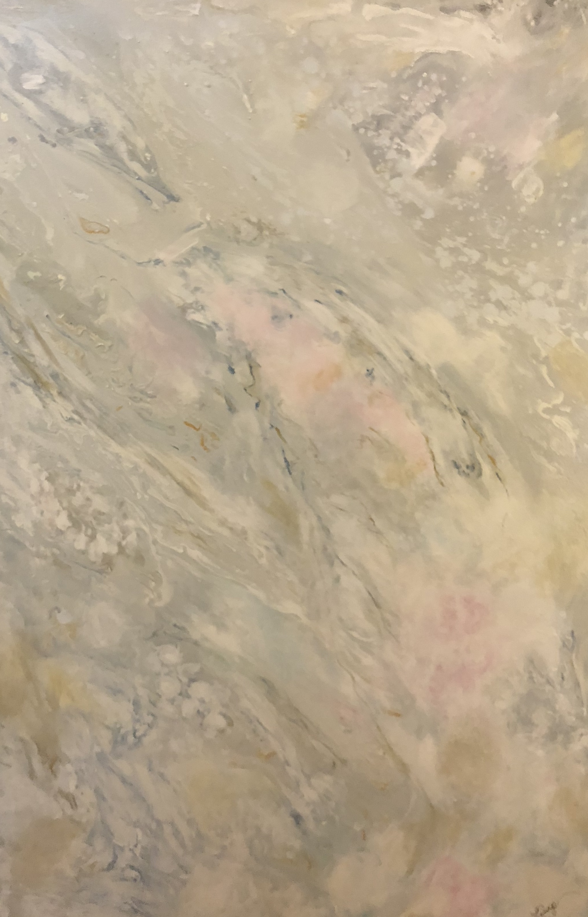 Cloud Skipping 48” x 36” x 1.5” acrylic on canvas Sold