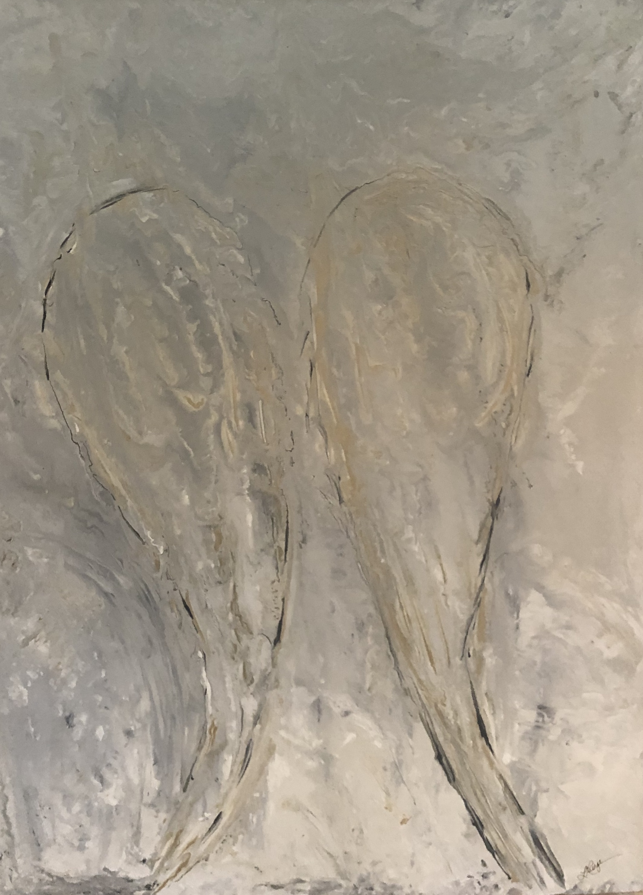 Gentle Protector 48” x 36” x 1.5” acrylic on canvas $1,550 Available