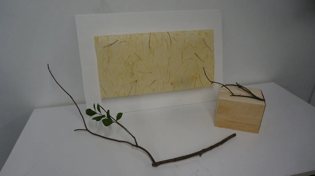 Step 8: Set up on a table or a wall. The branch can be placed on the table as an ornament item as well.