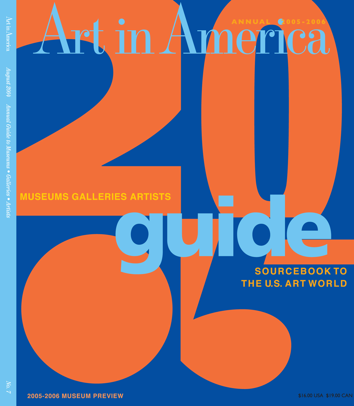 Art in America 2005 Guide Cover