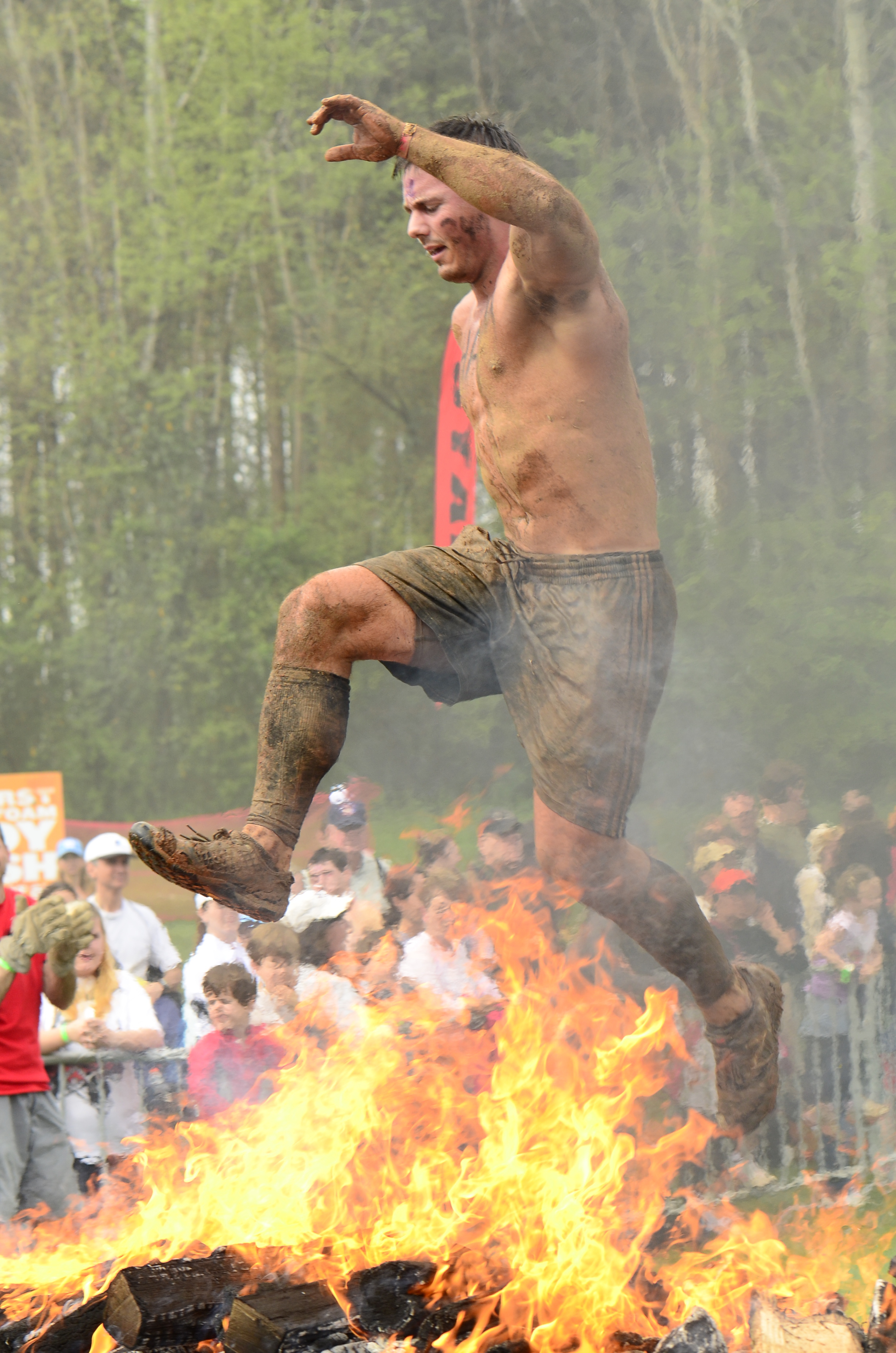 Fire Jump - Spartan Race, NC