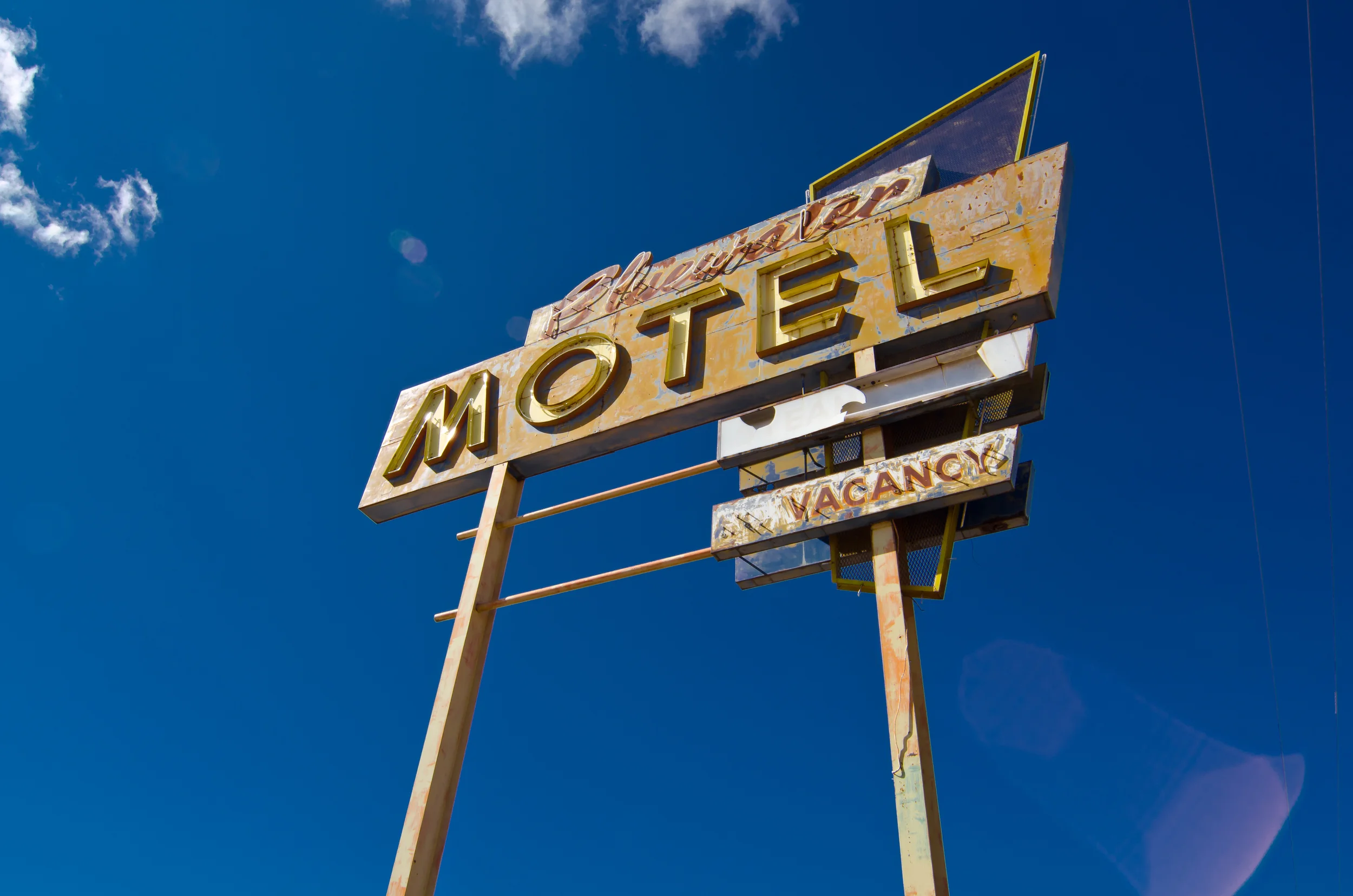 Bluewater Motel - Route 66, 2012